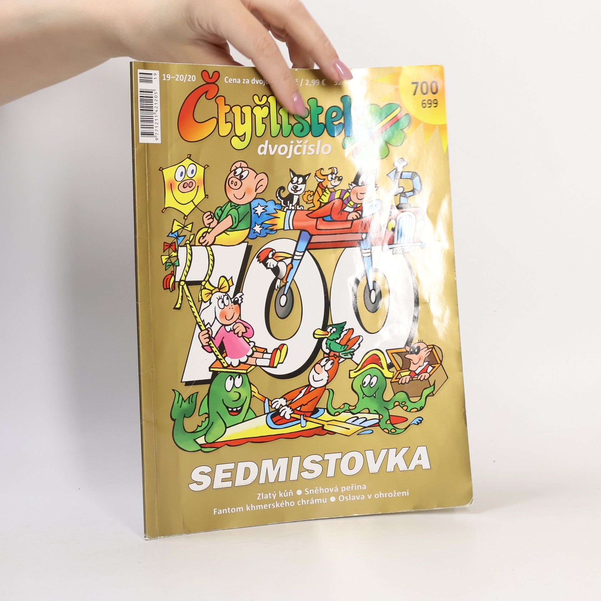 Jaroslav Němeček Čtyřlístek dvojčíslo 19-20/2020