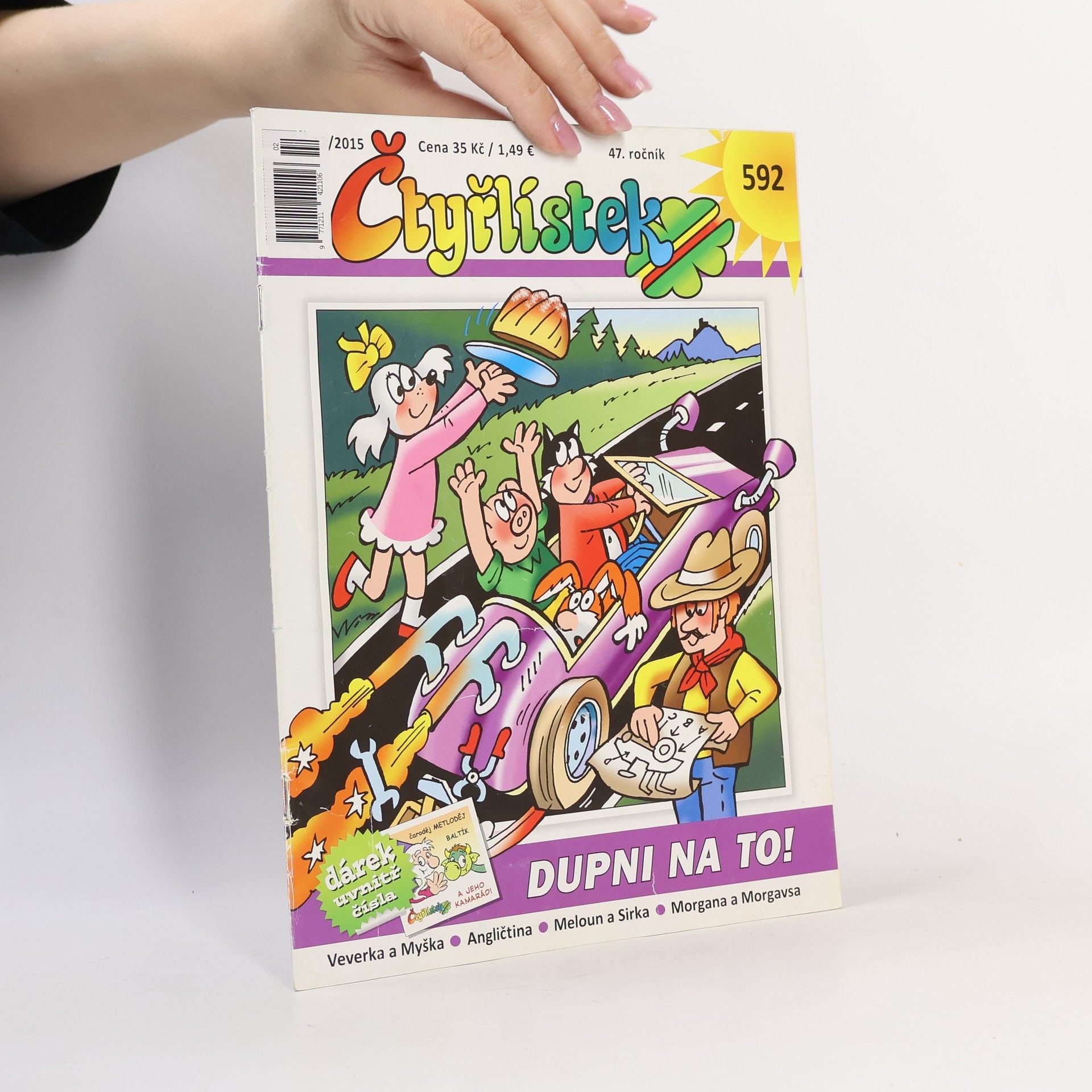 Autorenkollektiv Čtyřlístek 592, 12/2015. Dupni na to!