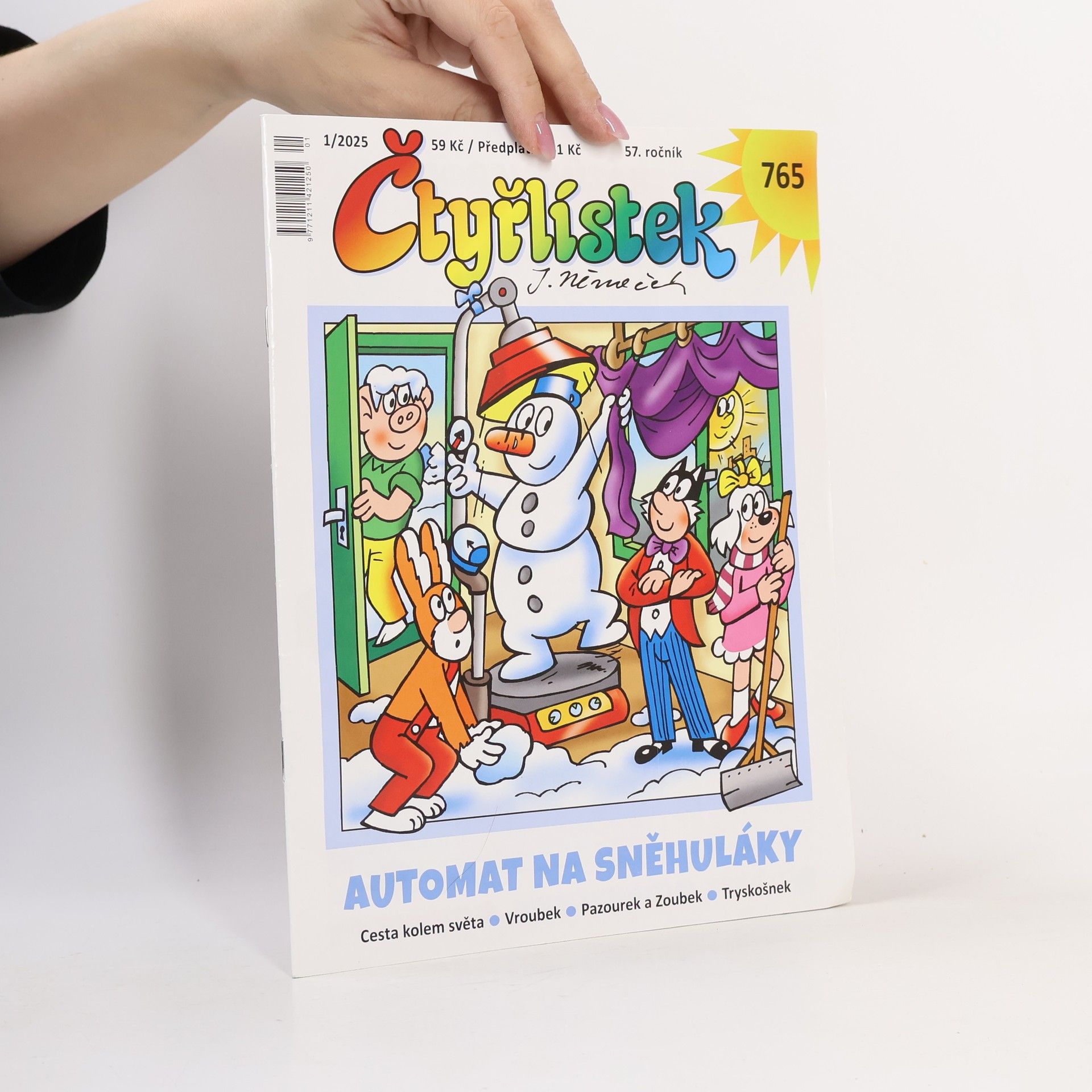 Collectif d'auteurs Čtyřlístek 765. 1/2025