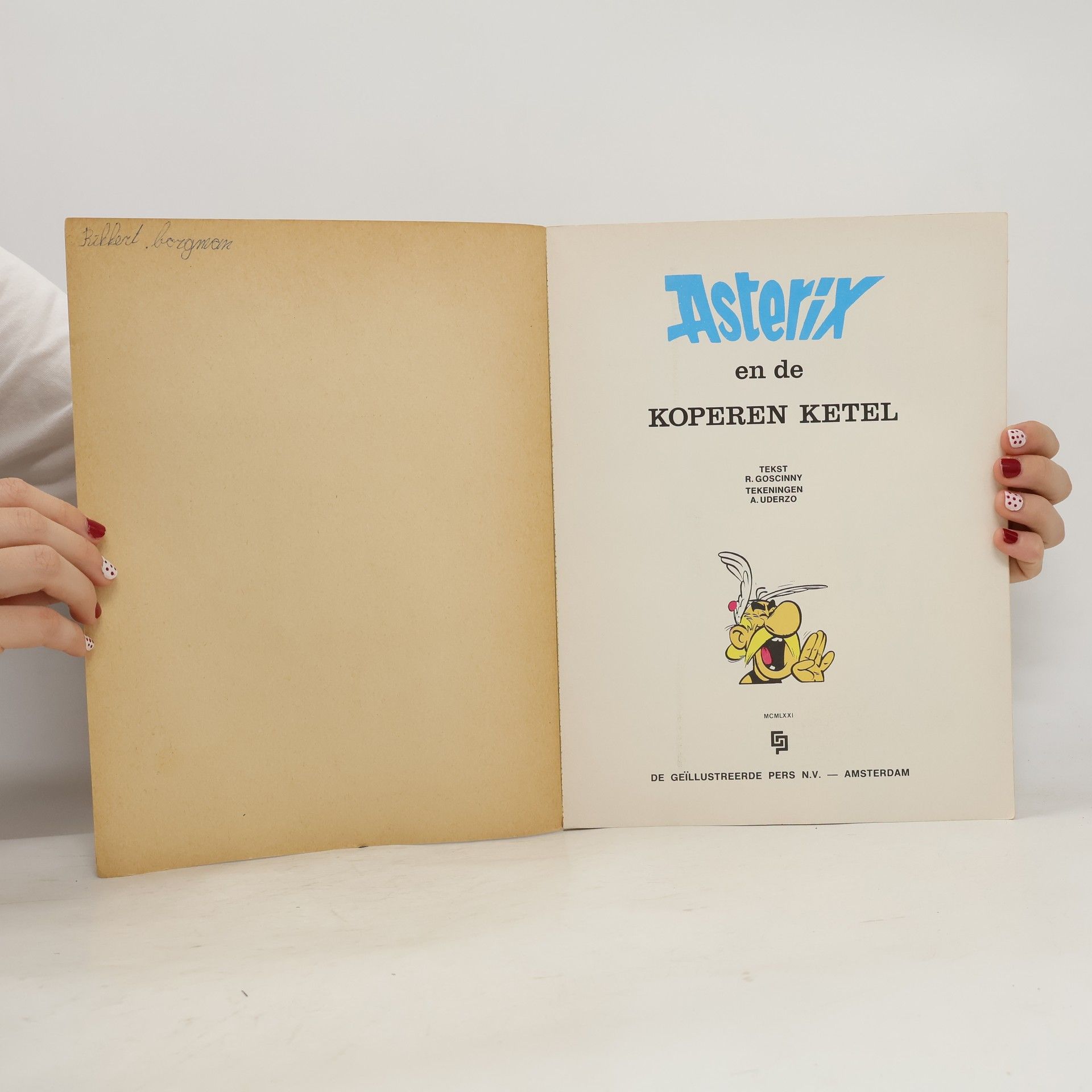 Albert Uderzo Asterix de Galliër - 8: Asterix en de koperen ketel