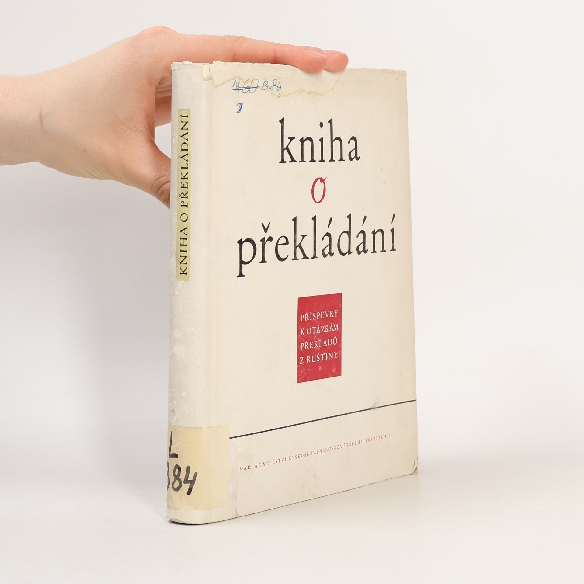 Jaroslav Moravec Kniha o překládání