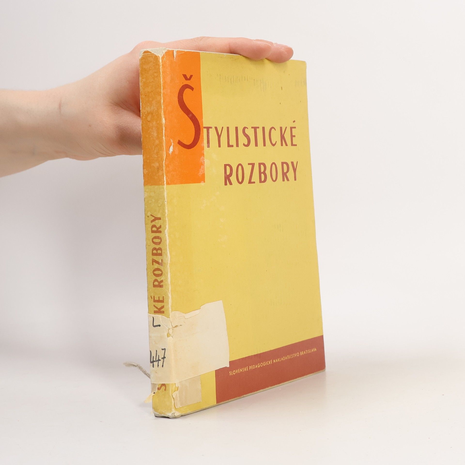 Jozef Mistrík Štylistické rozbory umeleckých textov