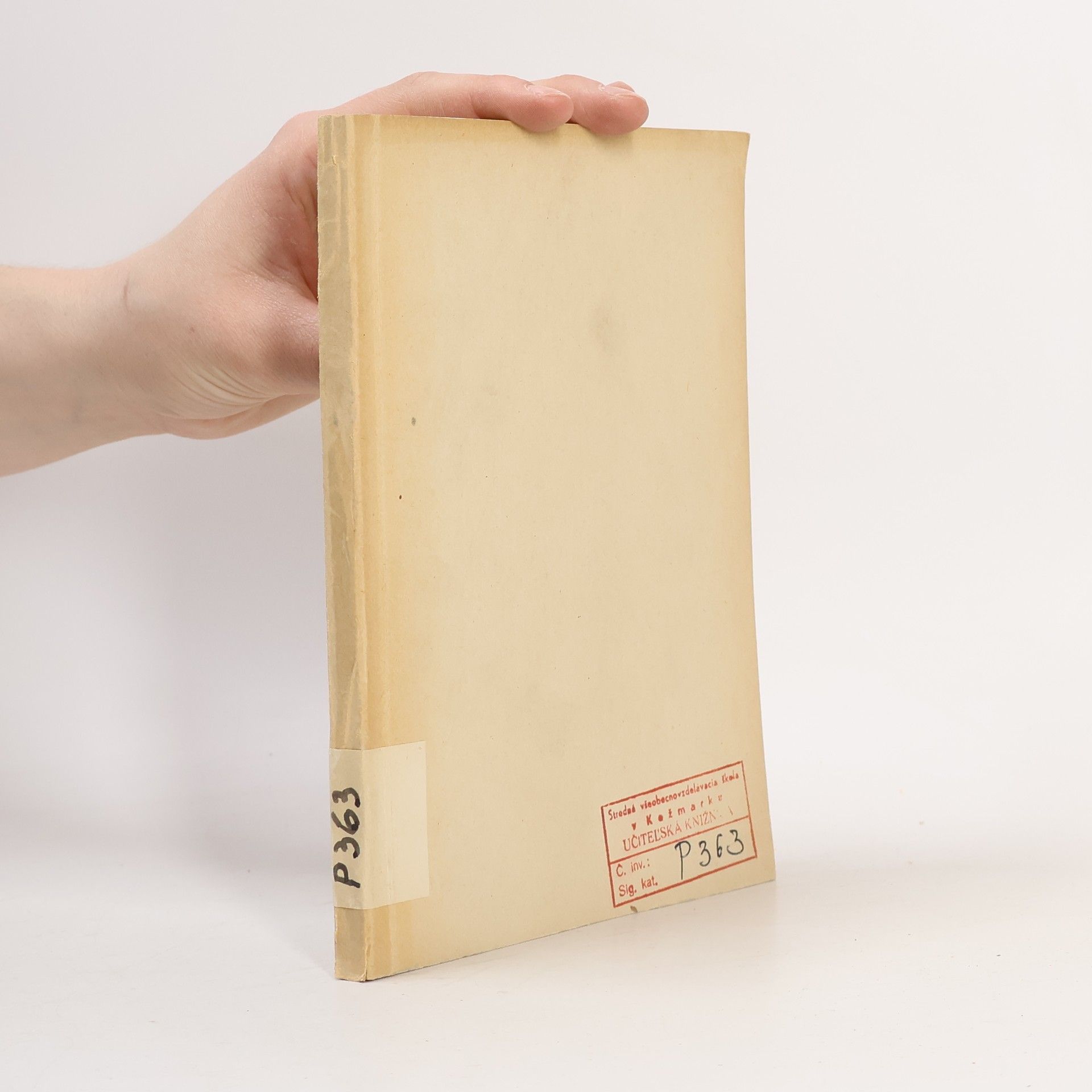 Josef Trajer Polytechnické vyučování na sovětských středních školách