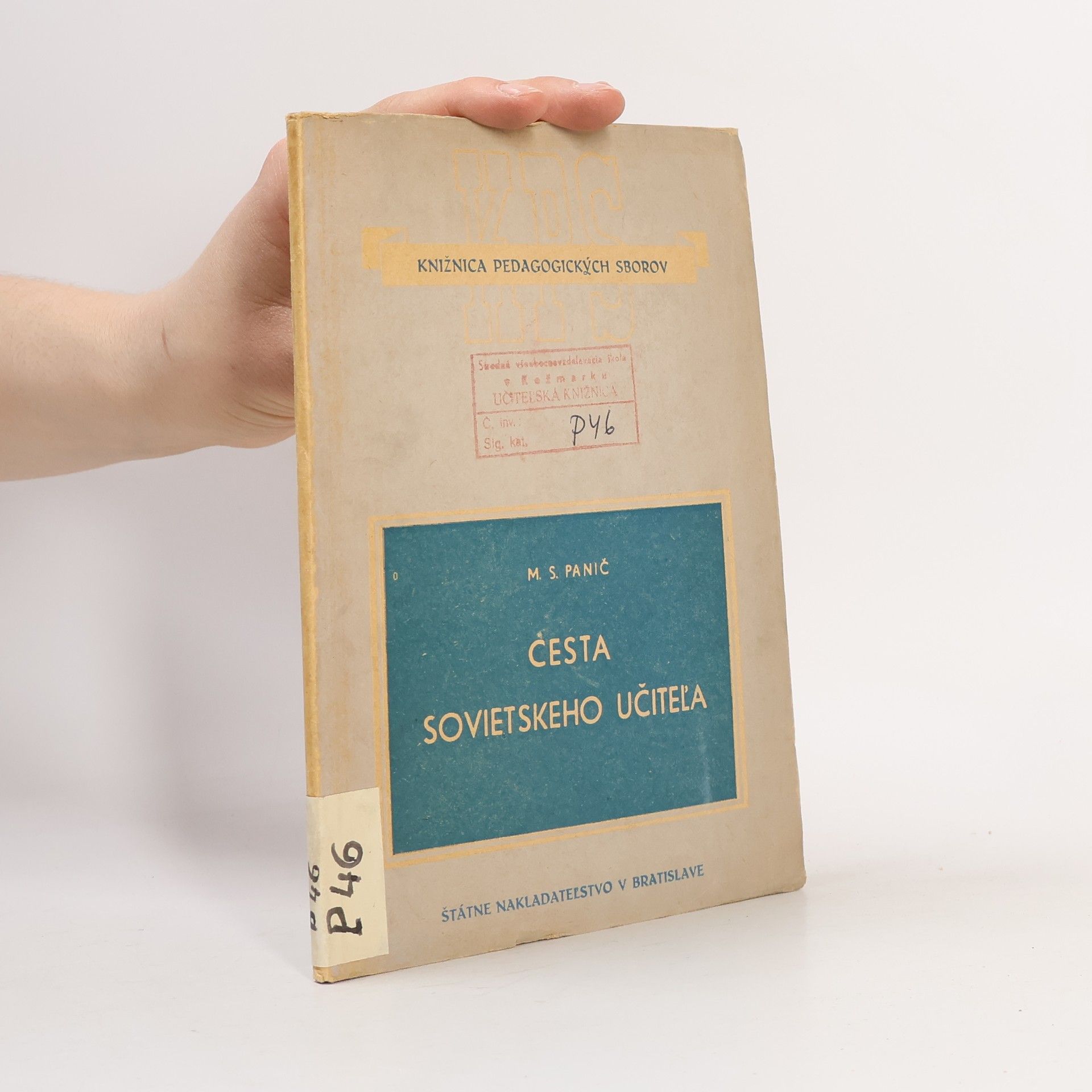 M. S. Panič Cesta sovietskeho učiteľa