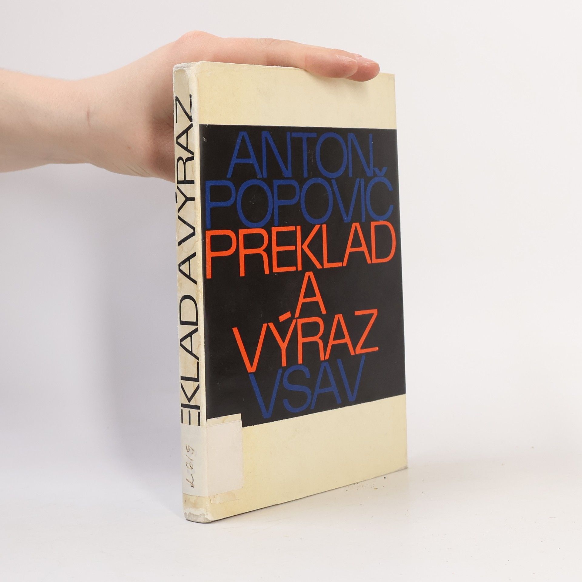 Anton Popovič Preklad a výraz