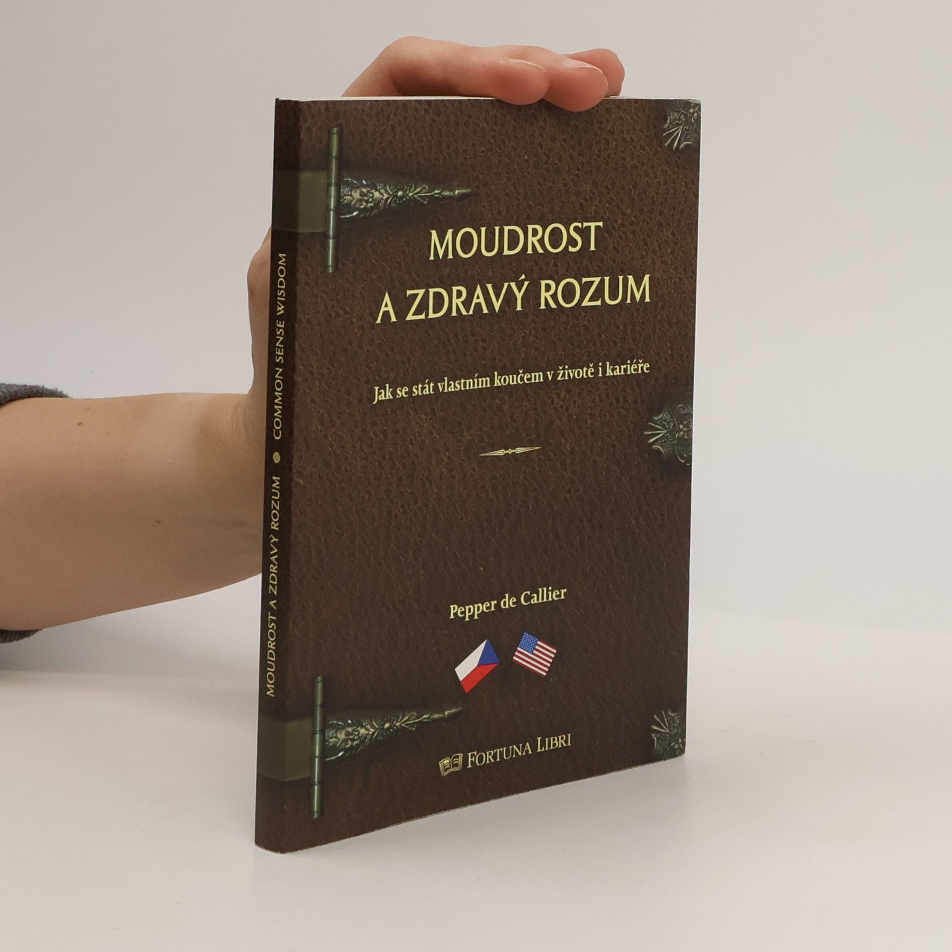 Pepper de Callier Moudrost a zdravý rozum: Jak se stát vlastním koučem v životě i kariéře = Common sense wisdom: Being your own career and life coach