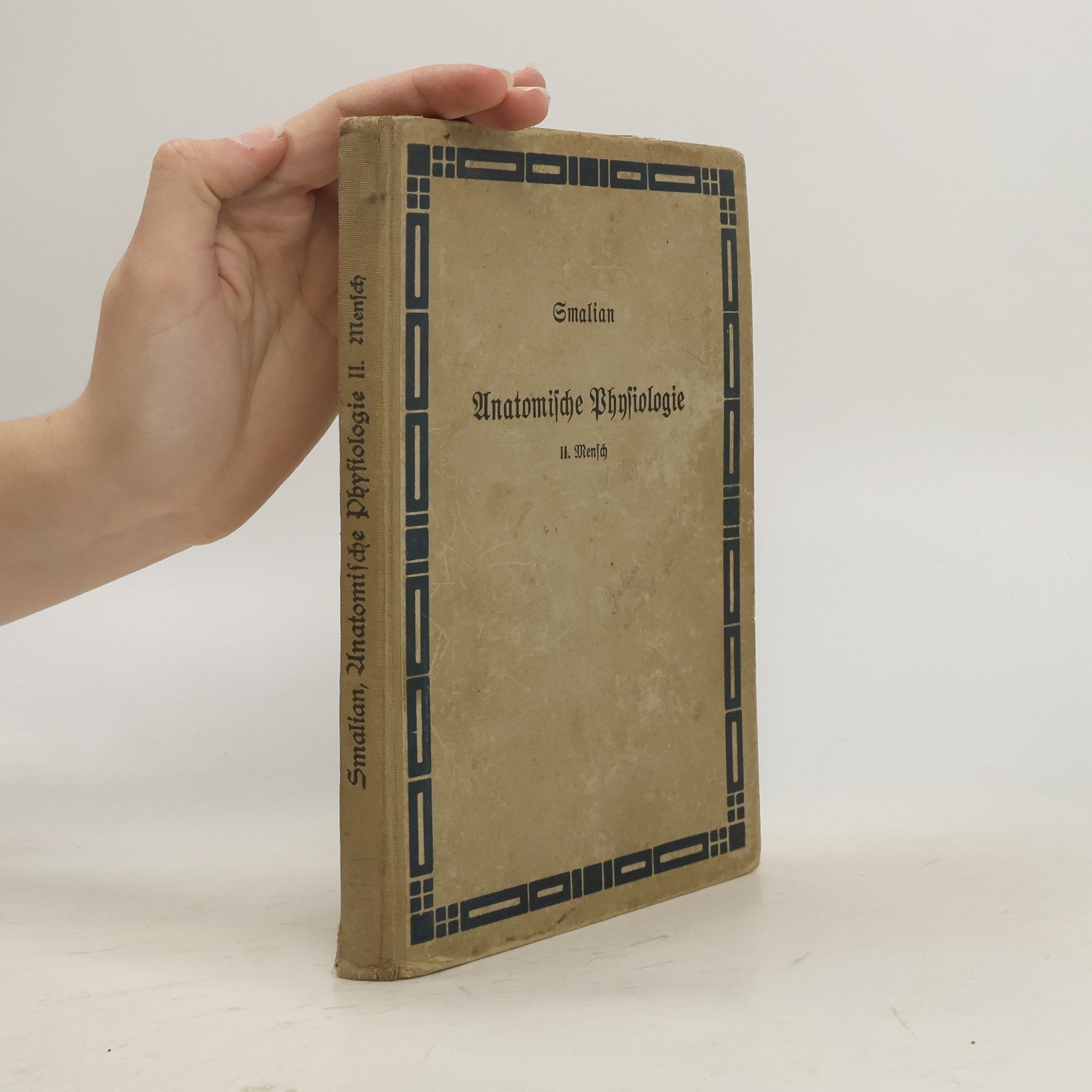 Karl Smalian Anatomische Physiologie II.