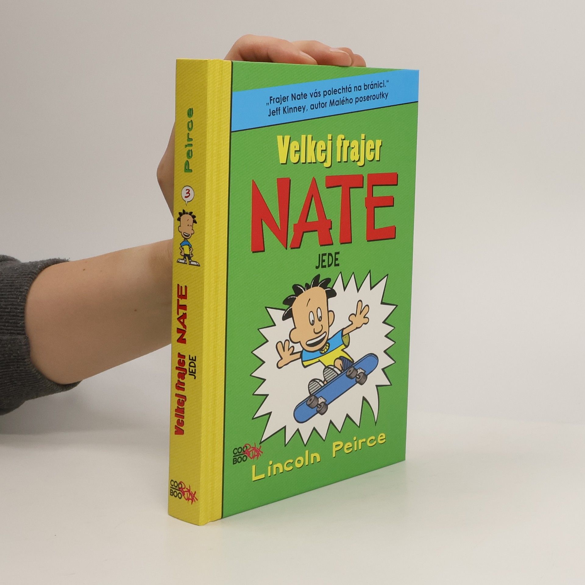 Lincoln Peirce Velkej frajer Nate jede