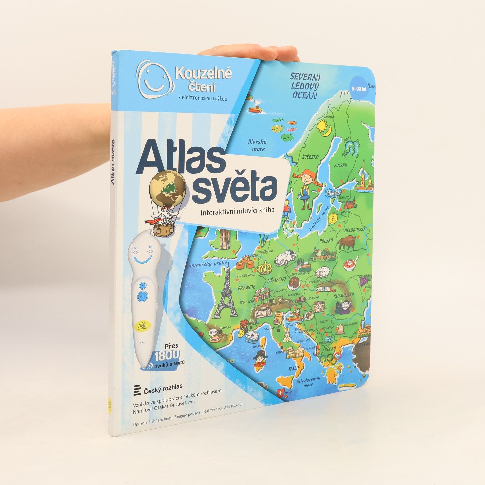 Tereza Kocová Atlas světa. Interaktivní mluvící kniha