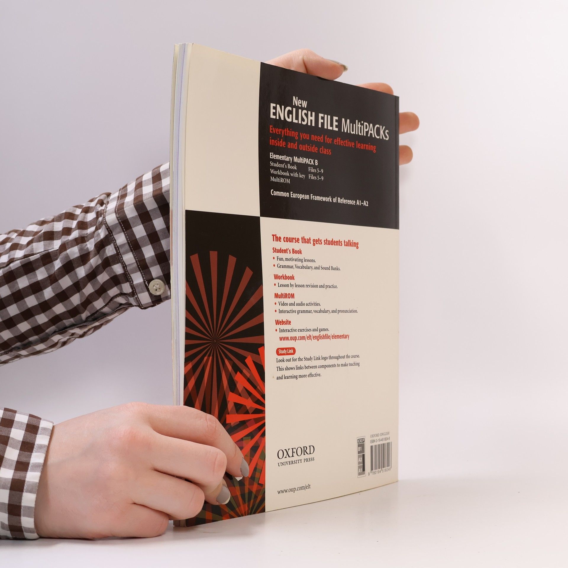 Collectif d'auteurs New English File: Elementary Multipack B (Student's Book B, Workbook B, MultiROM)