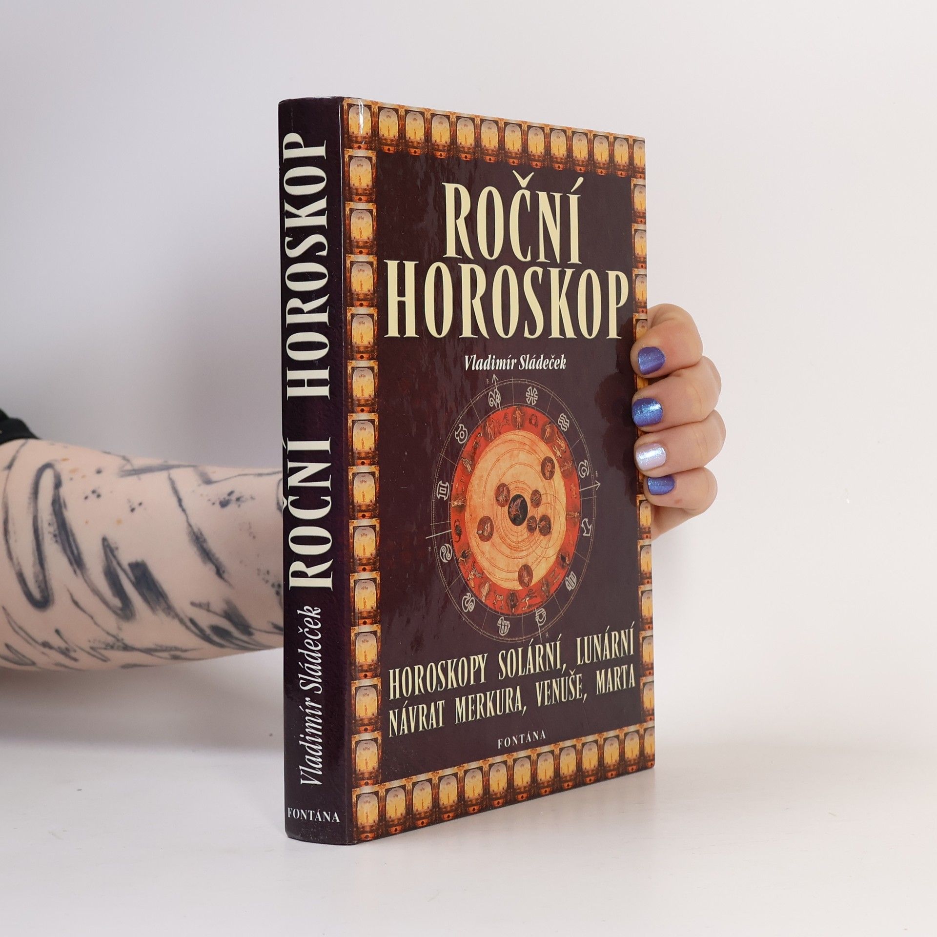 Vladimír Sládeček Roční horoskop : horoskopy solární, lunární, návrat Merkura, Venuše, Marsu
