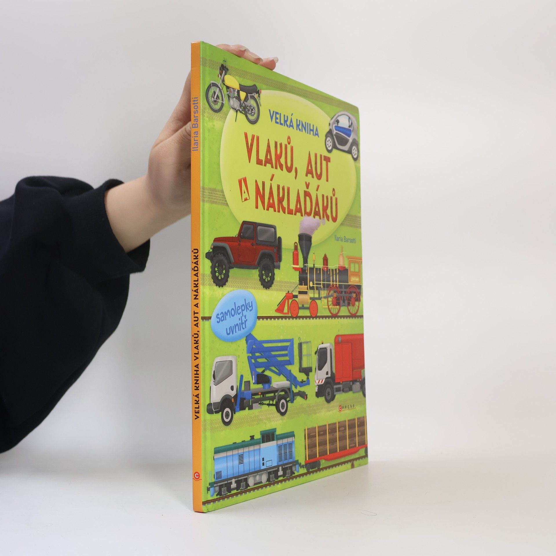 Velká kniha vlaků, aut a náklaďáků