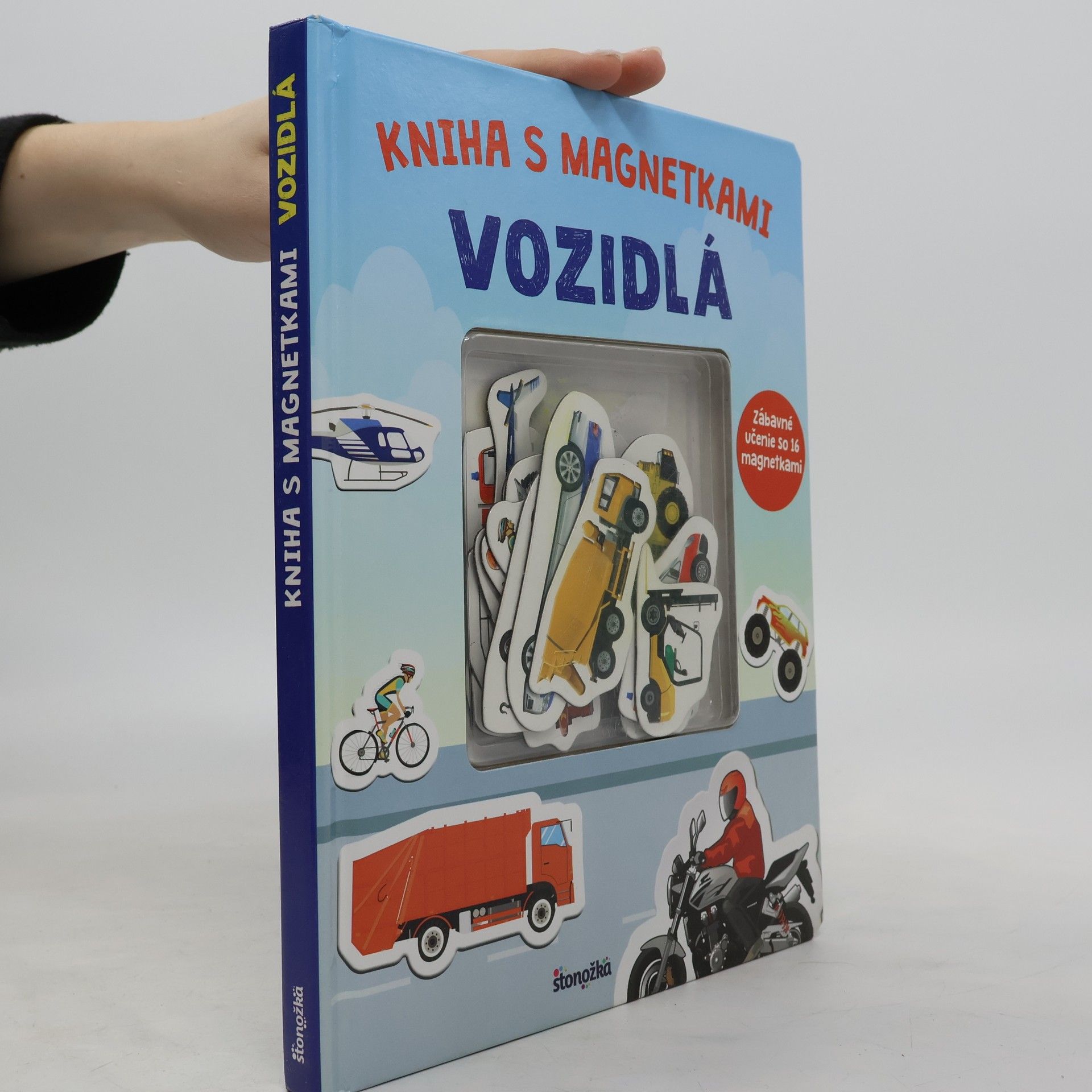 Various authors Kniha s magnetkami. Vozidlá