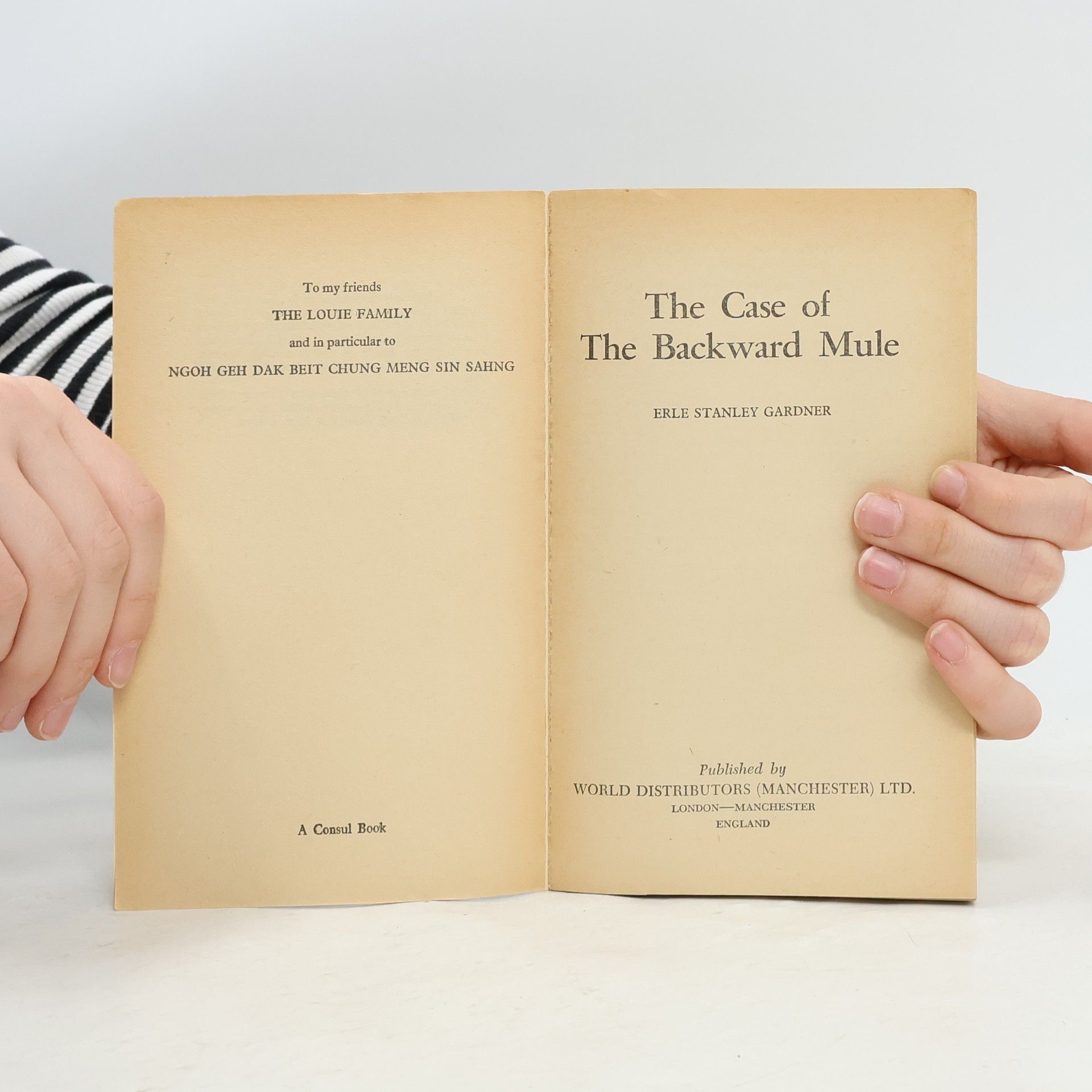 Erle Stanley Gardner The Case of the Backward Mule