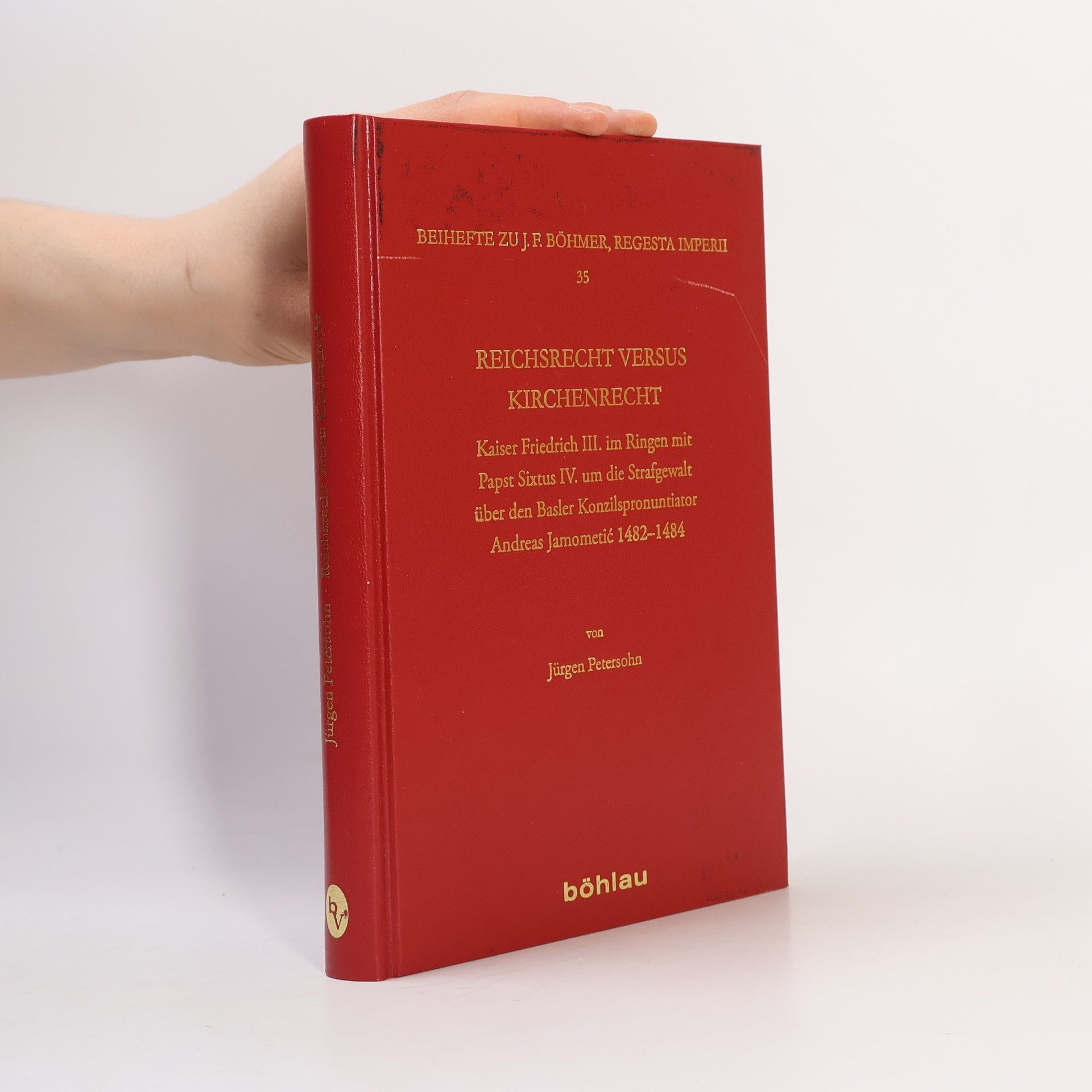 Jürgen Petersohn Reichsrecht versus Kirchenrecht