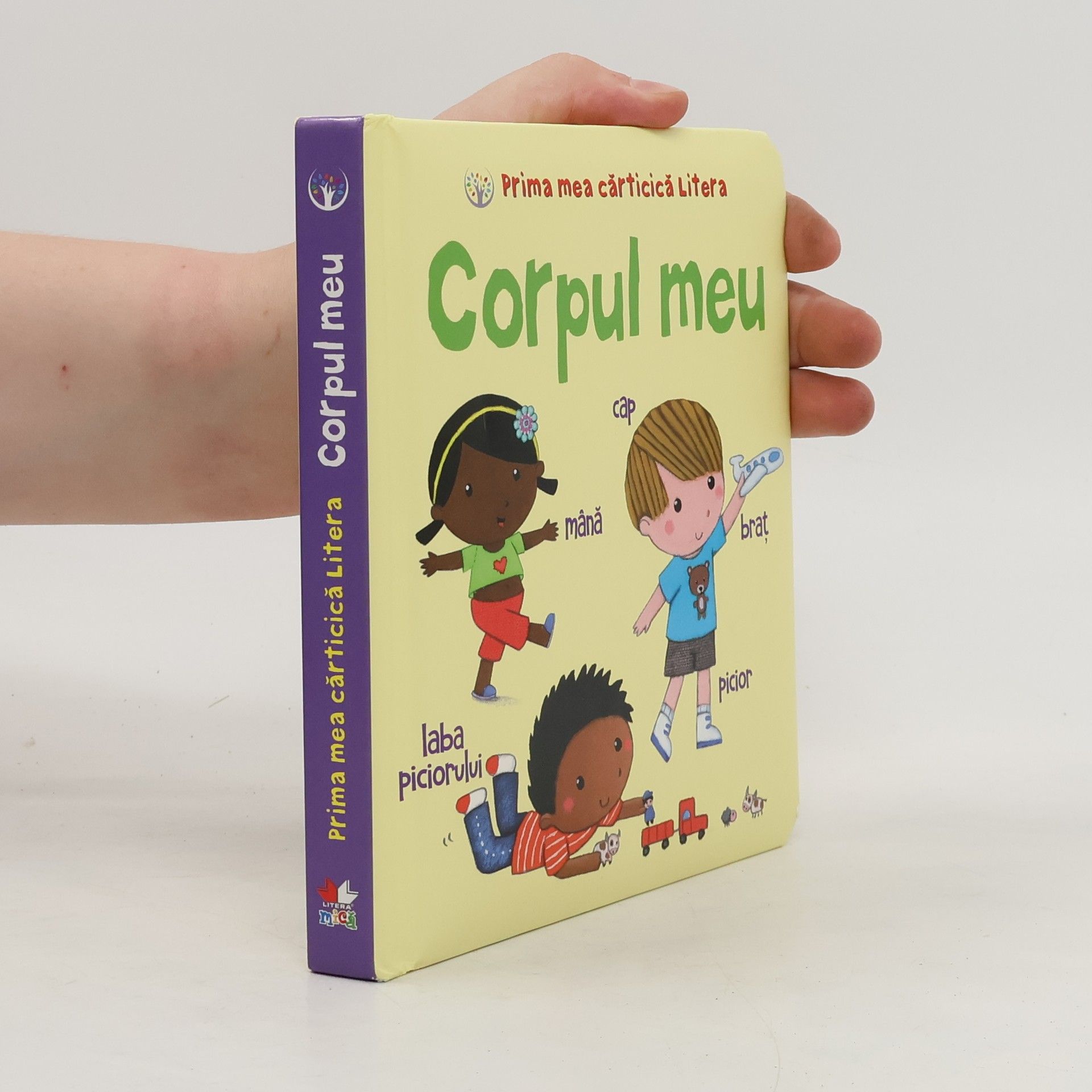 Kolektív autorov Prima mea cărticică Litera. Corpul meu