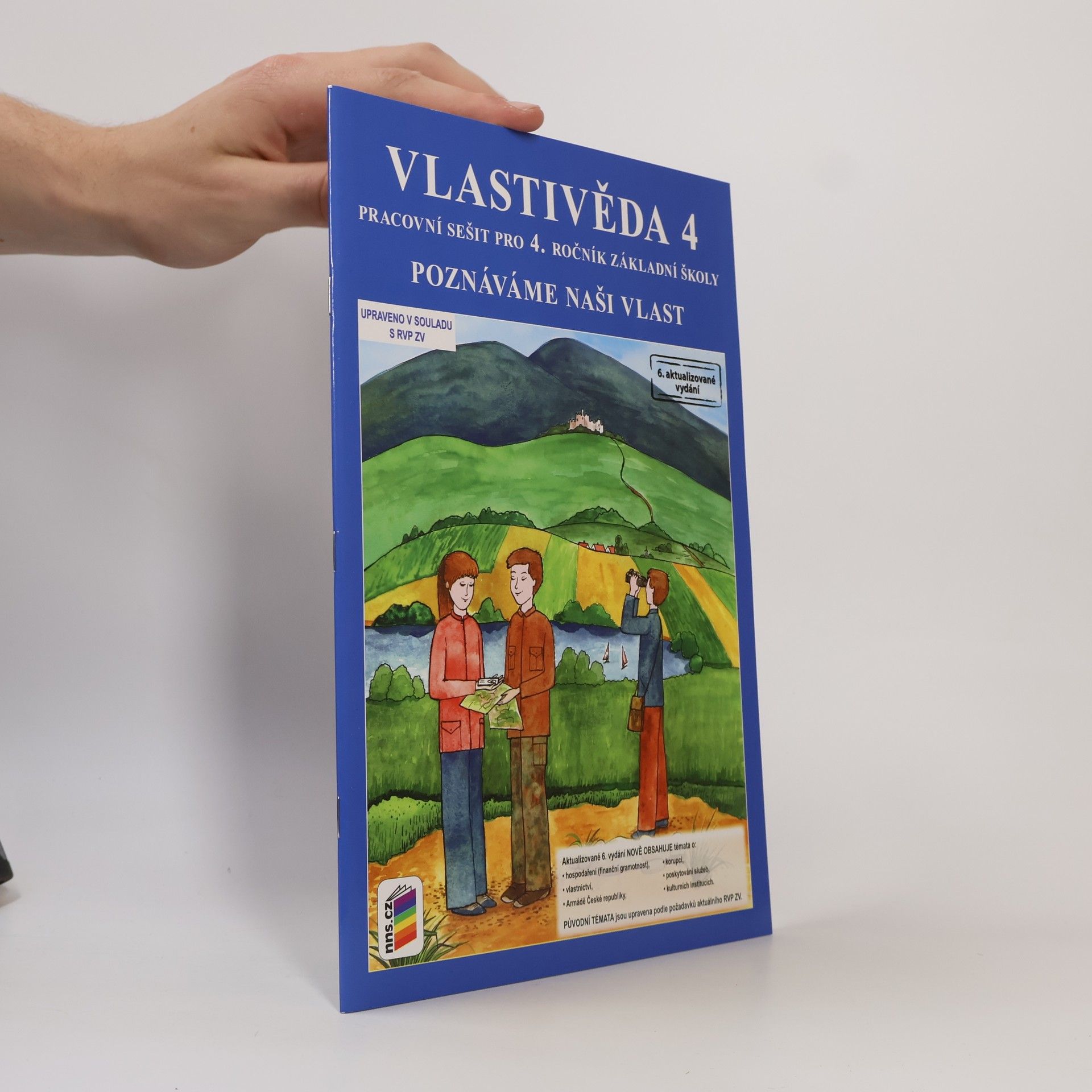 Auteurscollectief Vlastivěda 4. Poznáváme naši vlast. Pracovní sešit pro 4. ročník