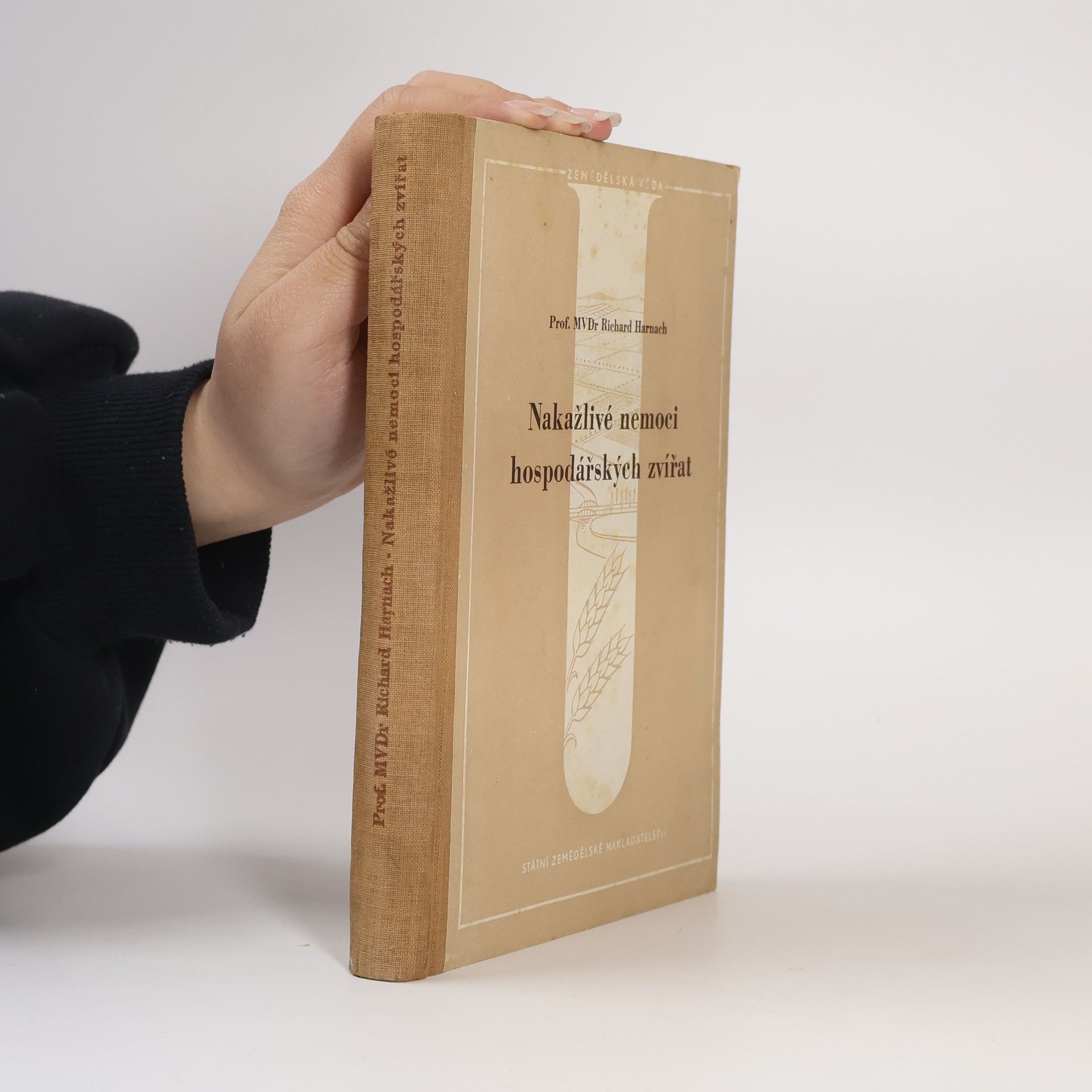 Richard Harnach Nakažlivé nemoci hospodářských zvířat