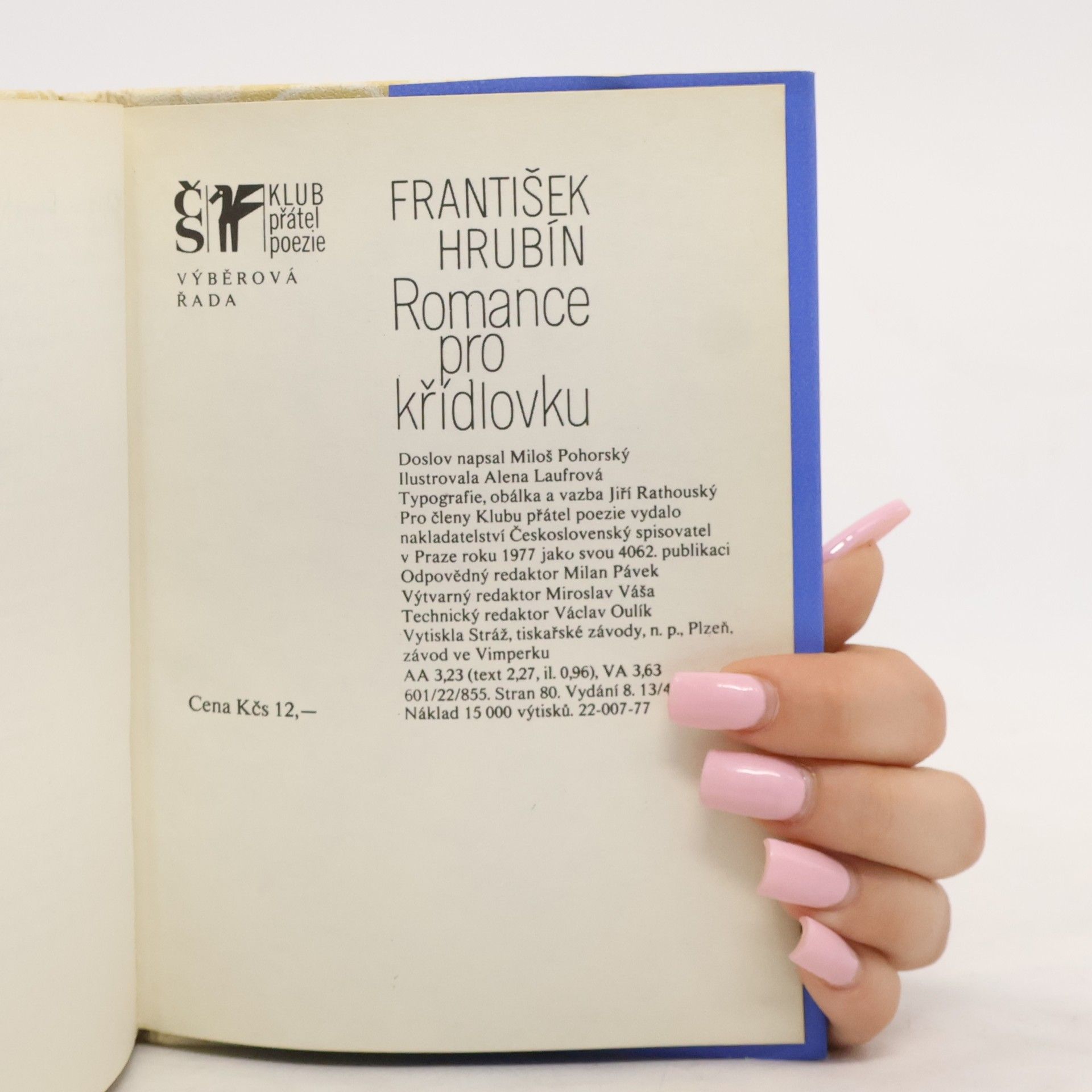 František Hrubín Romance pro křídlovku