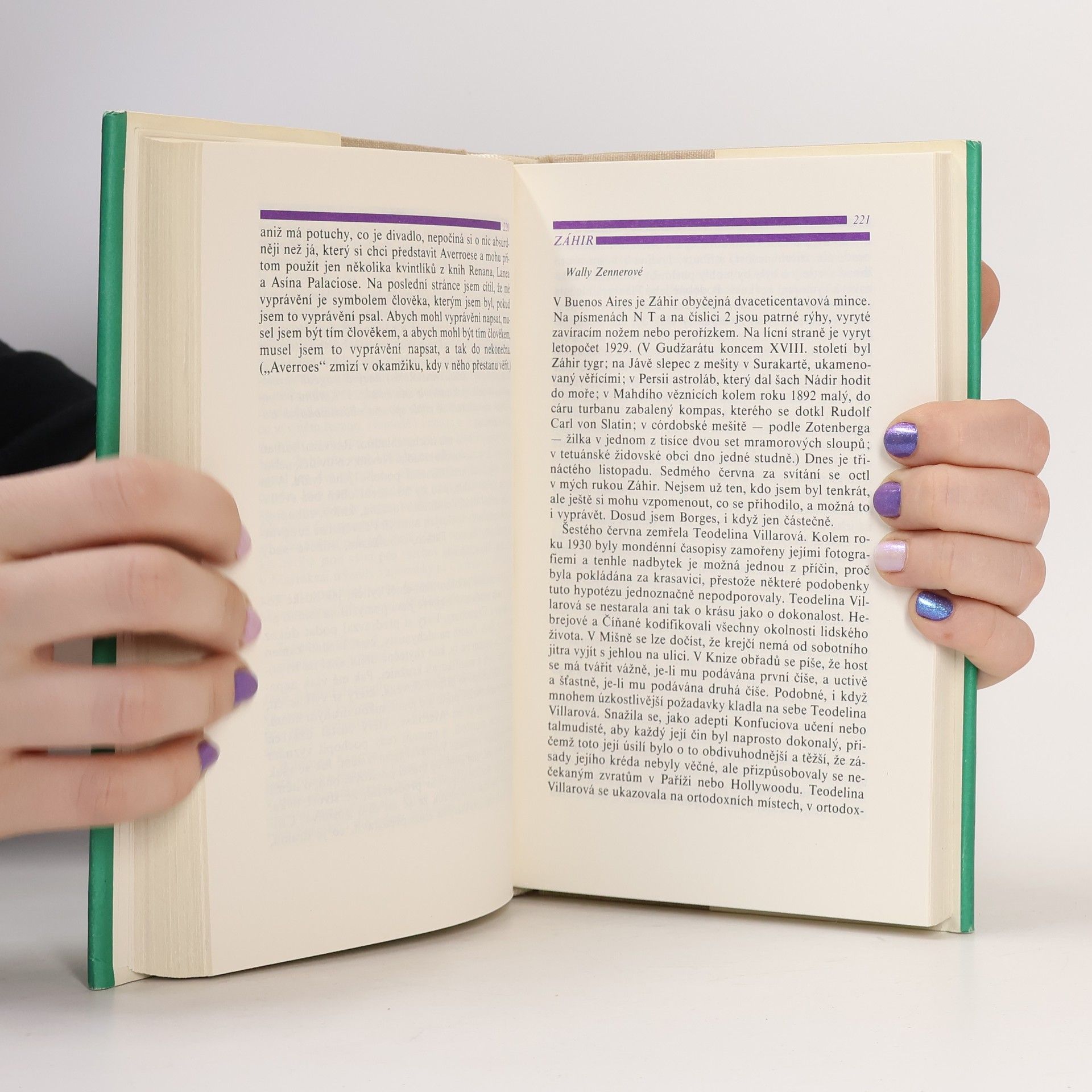 Jorge Luis Borges Zrcadlo a maska