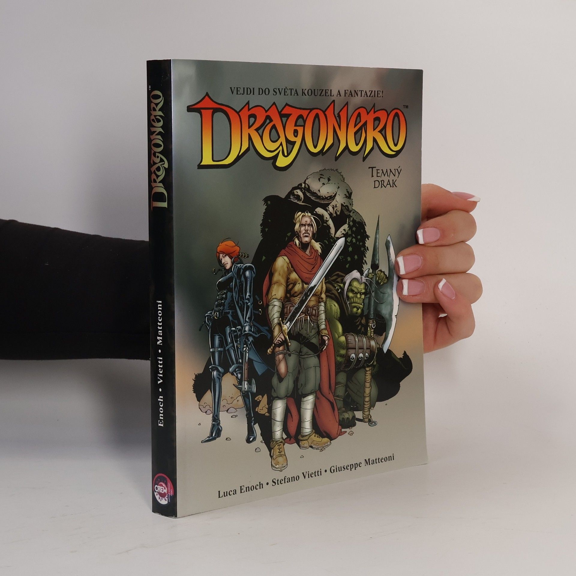 Guiseppe Matteoni Dragonero Temný drak