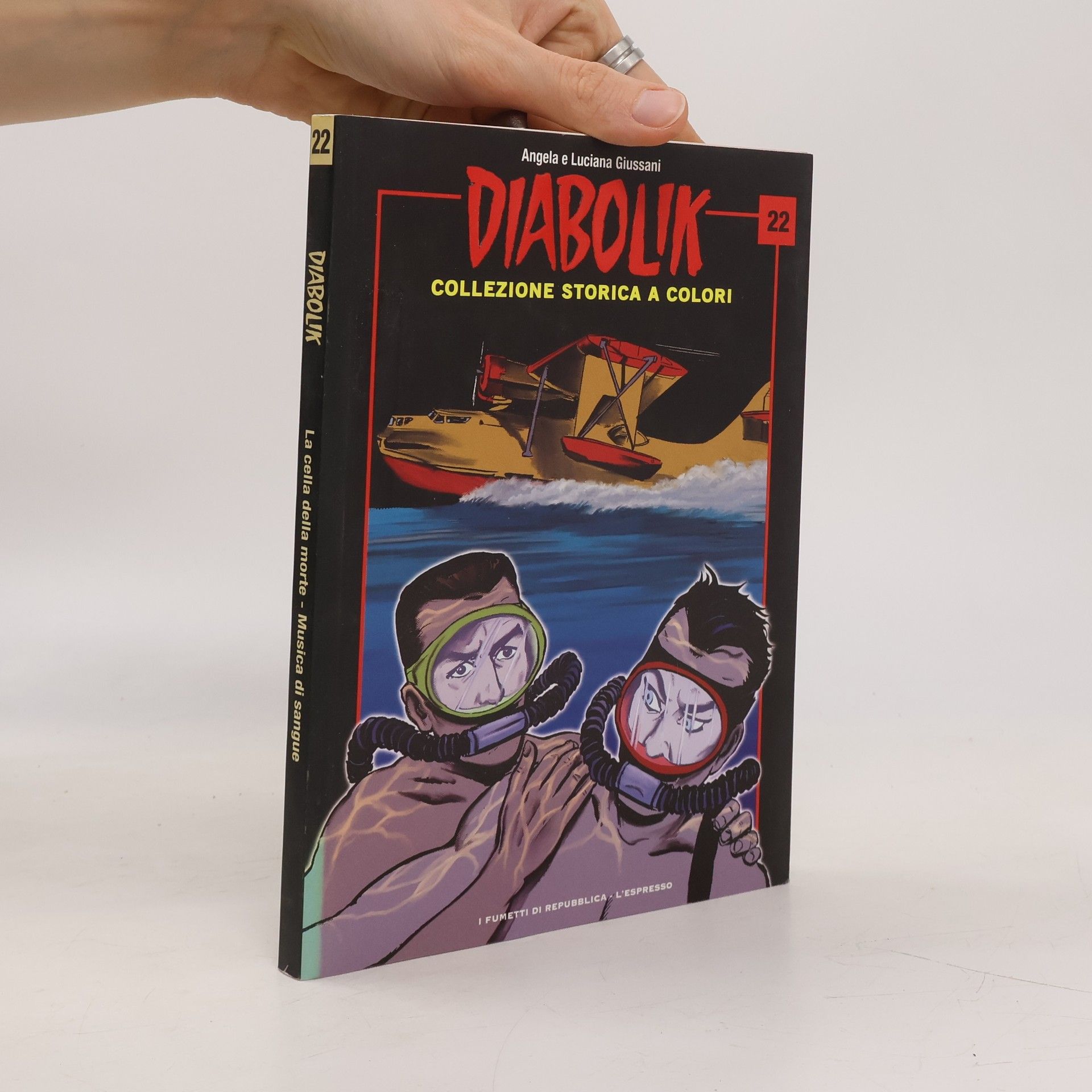 Angela e Luciana Giussani Diabolik 22