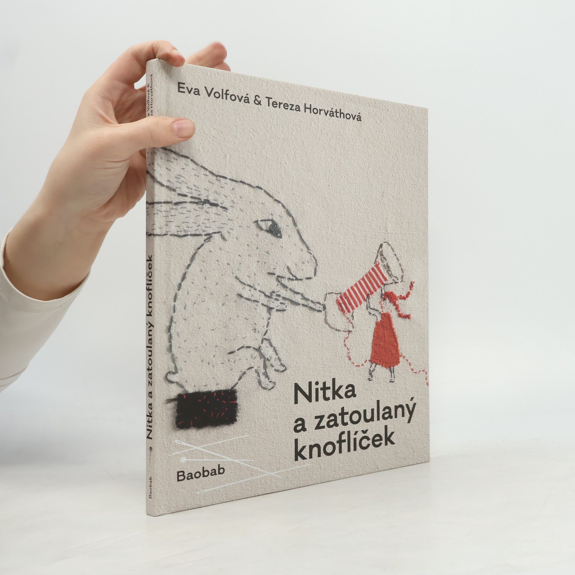 Eva Volfová Nitka a zatoulaný knoflíček
