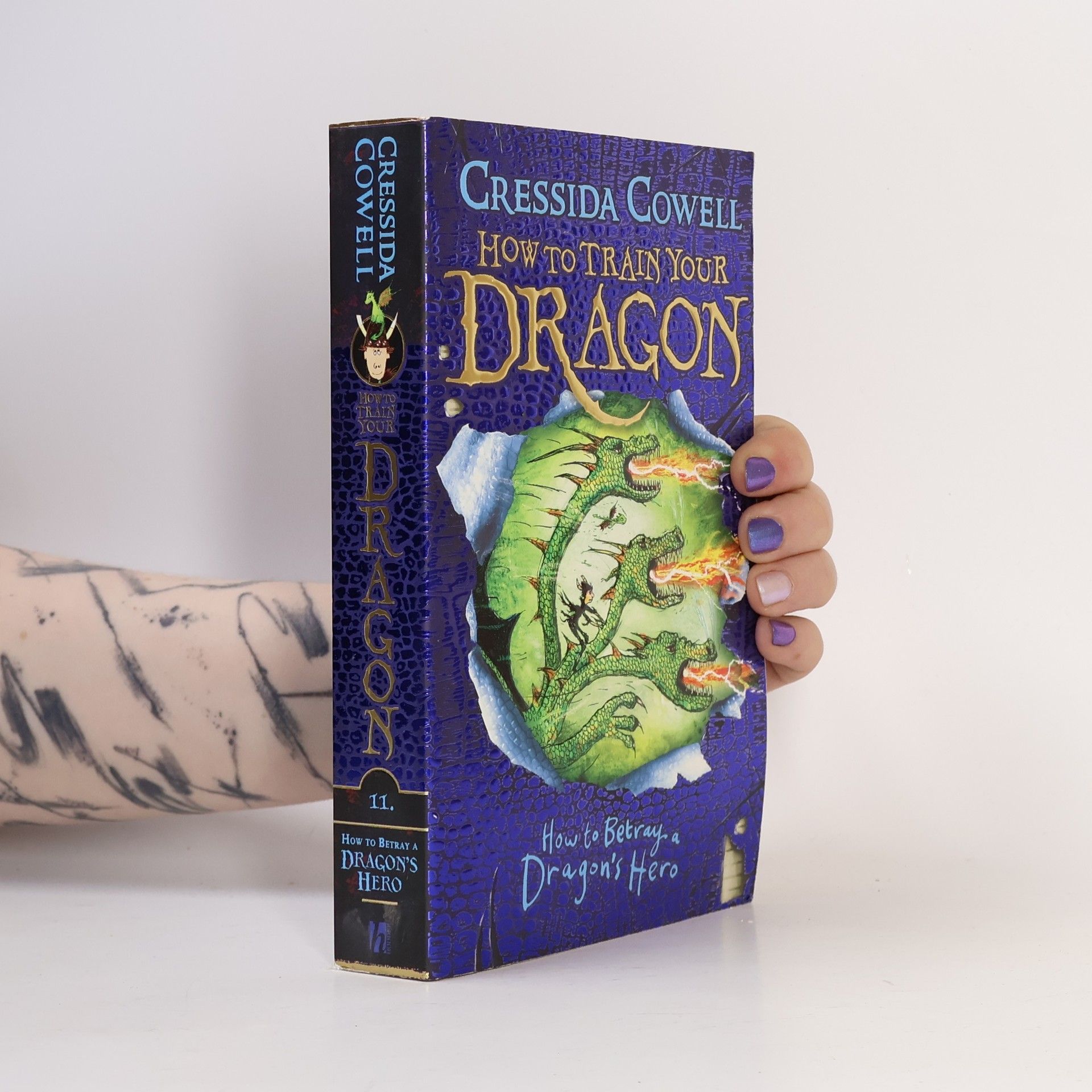 Cressida Cowell How to betray a dragon's hero