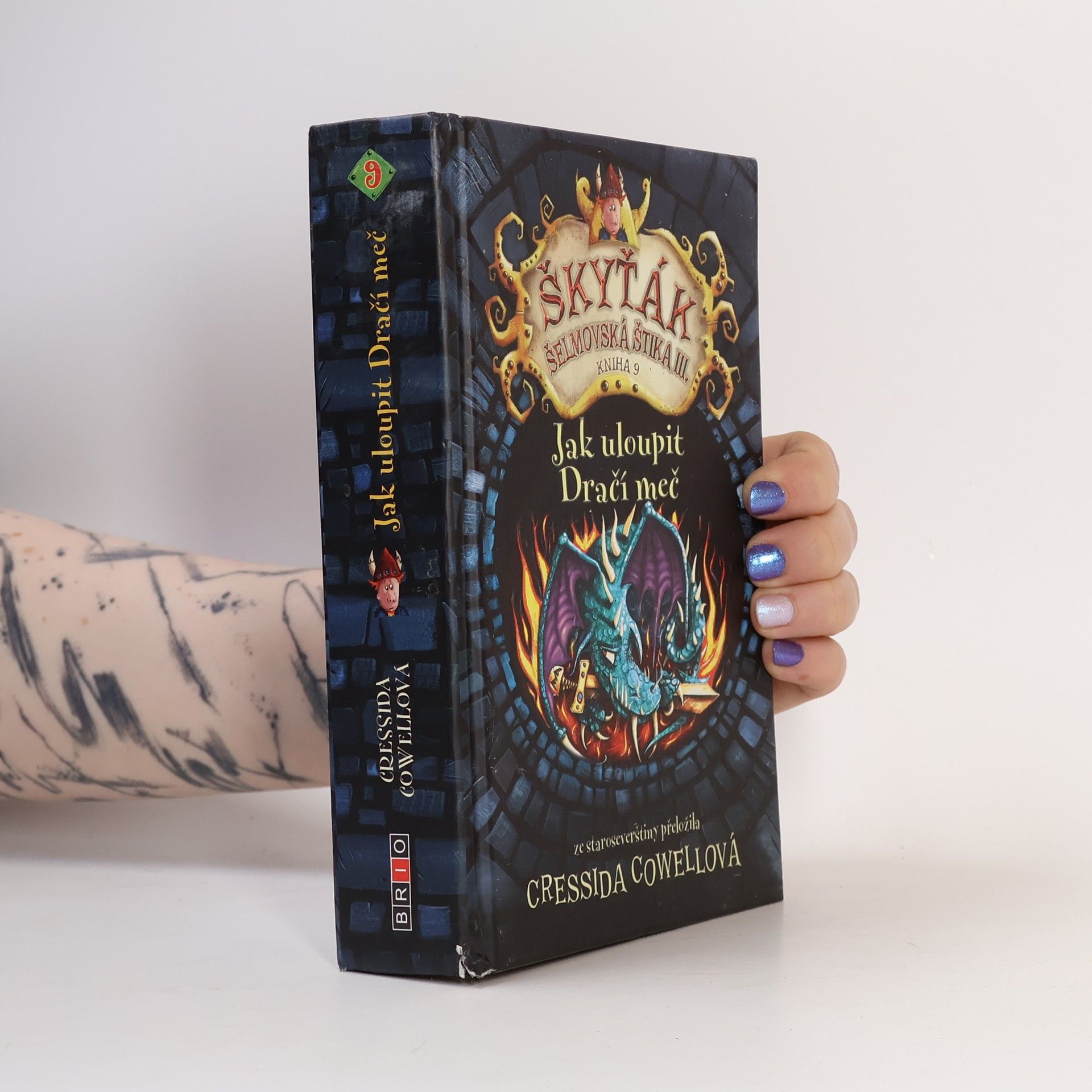 Cressida Cowell Škyťák Šelmovská Štika III. Kniha 9. Jak uloupit Dračí meč