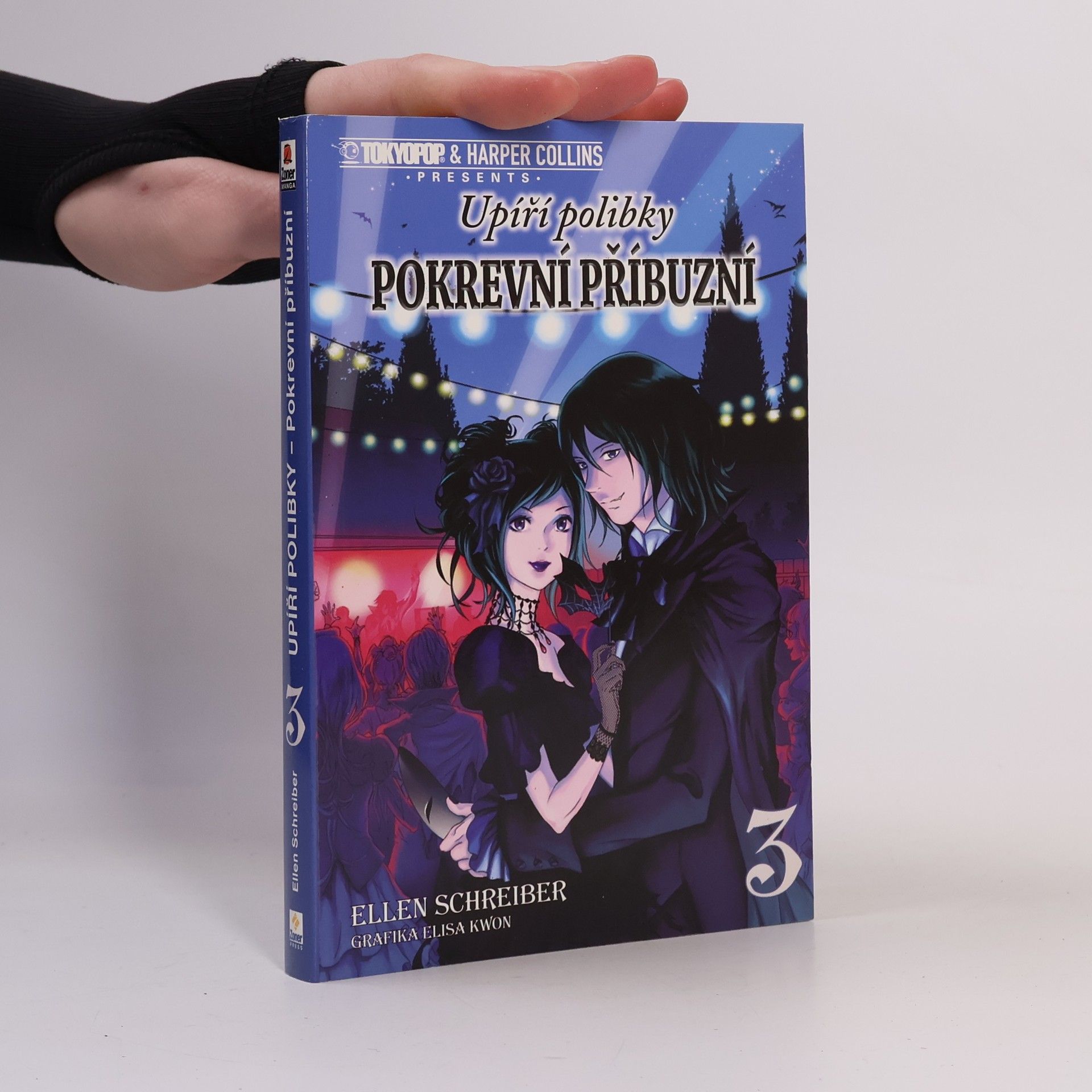 Ellen Schreiber Upíří polibky. Pokrevní příbuzní. Kniha třetí