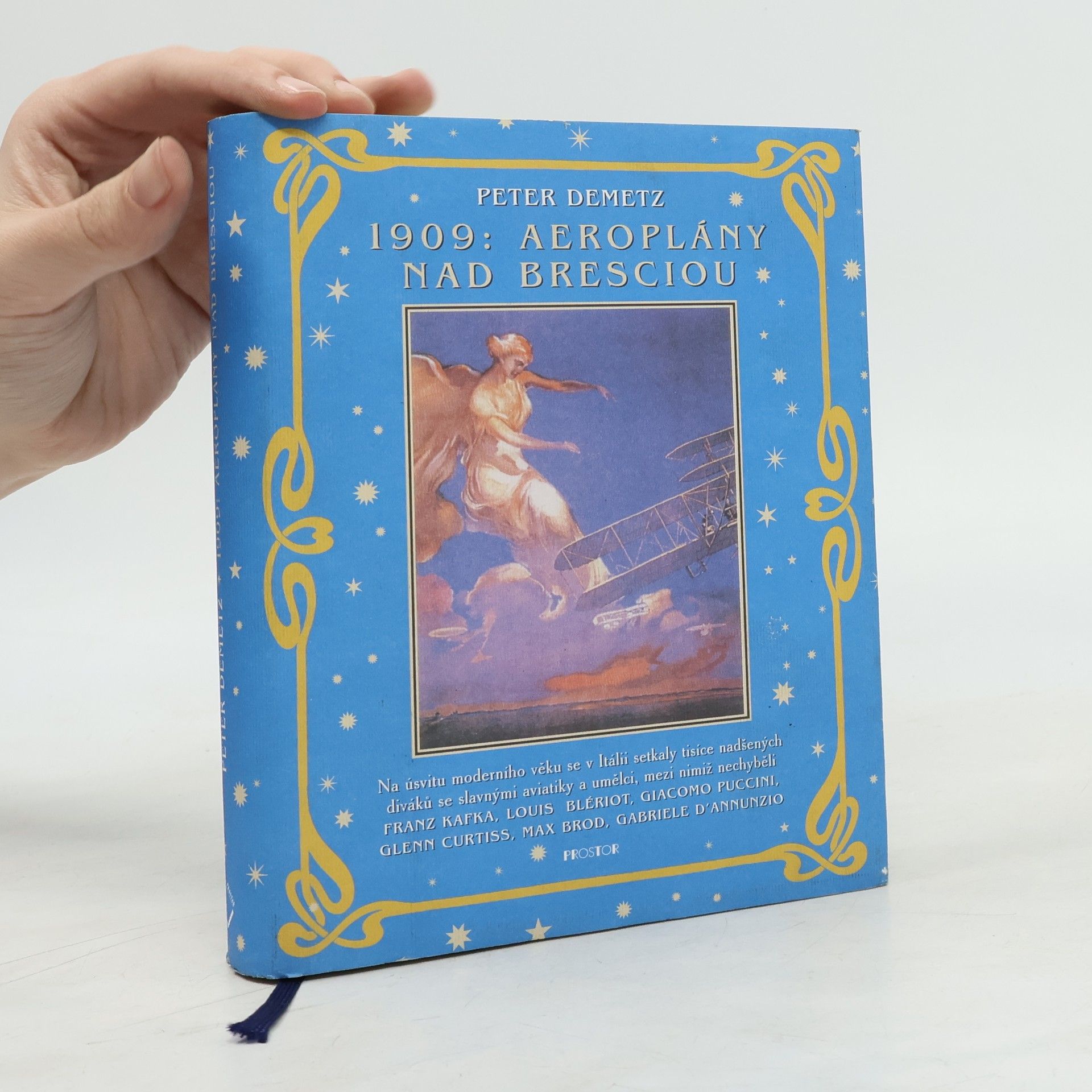 Peter Demetz 1909: aeroplány nad Bresciou