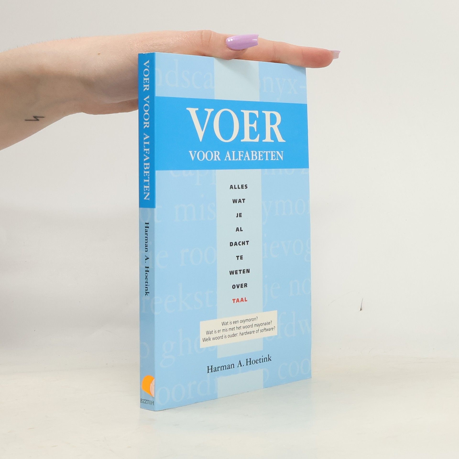 Harman A. Hoetink Voer voor alfabeten