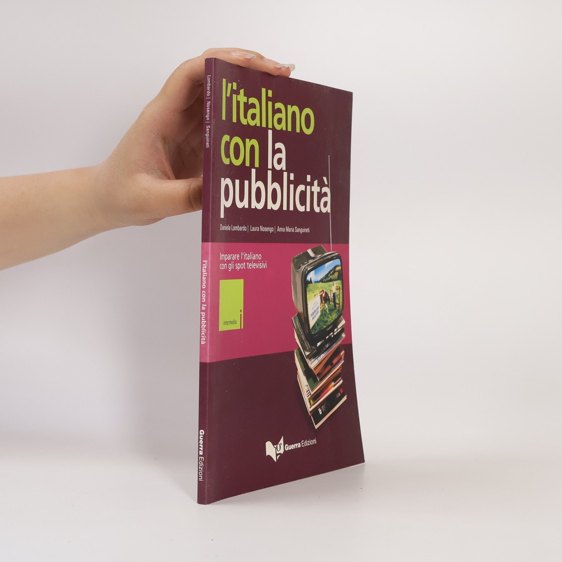 Daniela Lombardo L'italiano con la pubblicità