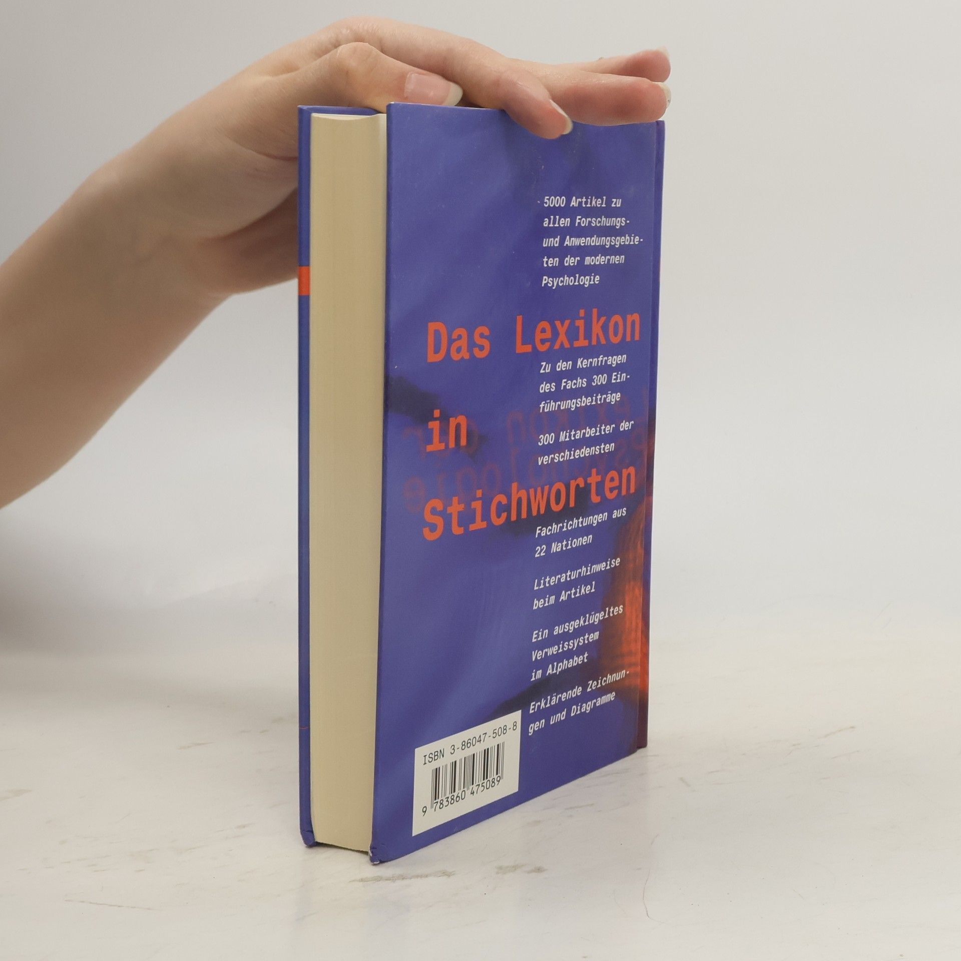 Arnold Eysenck Meili Lexikon der Psychologie. Band 1