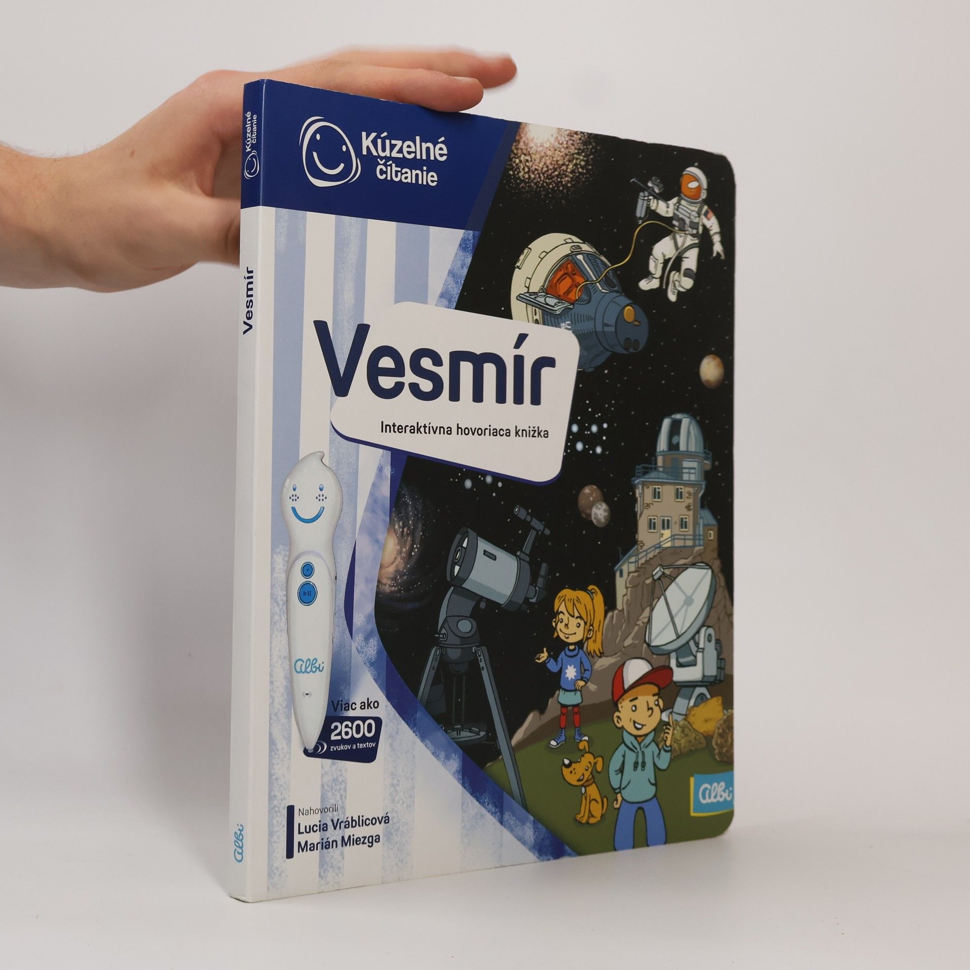 Lucia Vráblicová Vesmír. Interaktívna hovoriaca knižka