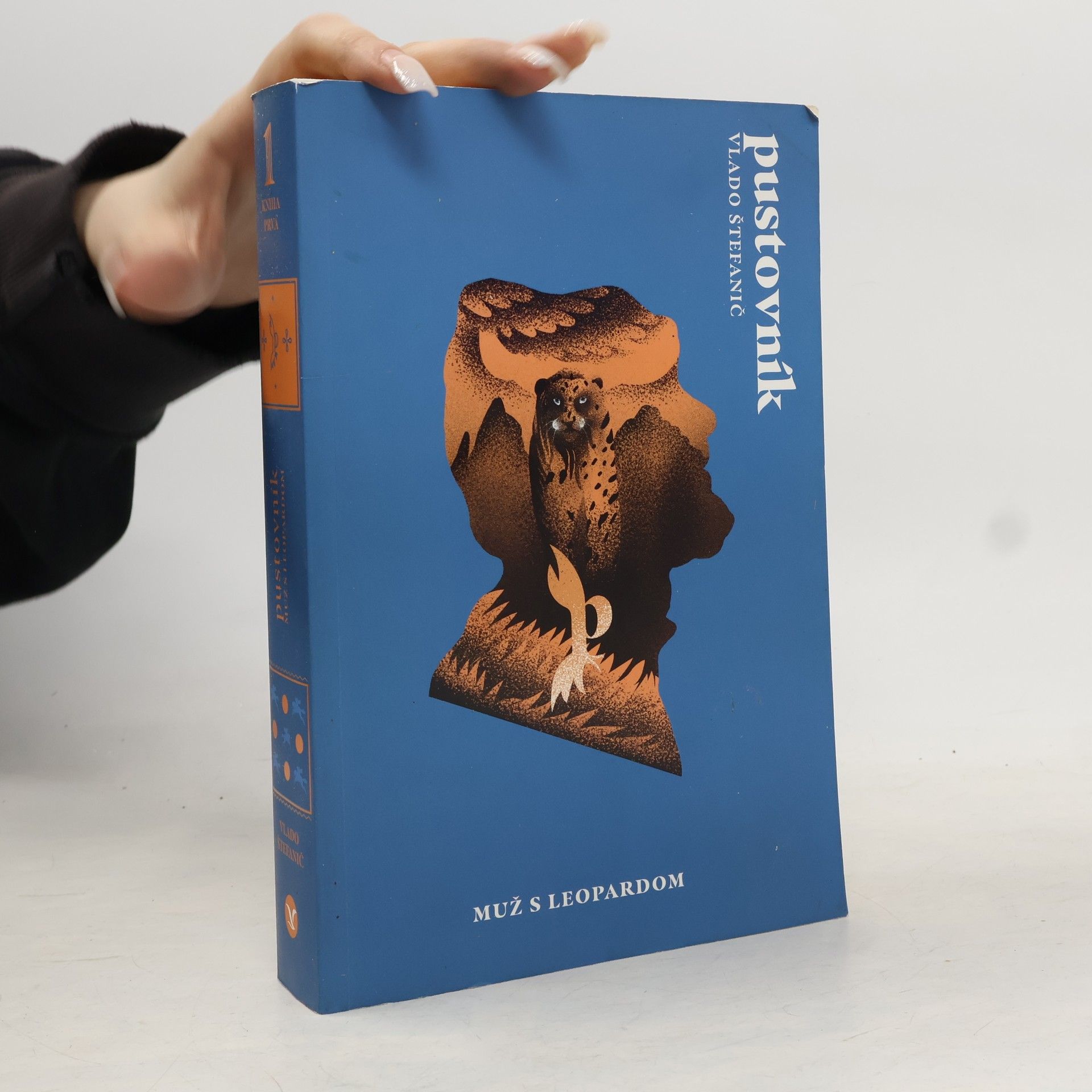 Vlado Štefanič Pustovník. Muž s leopardom