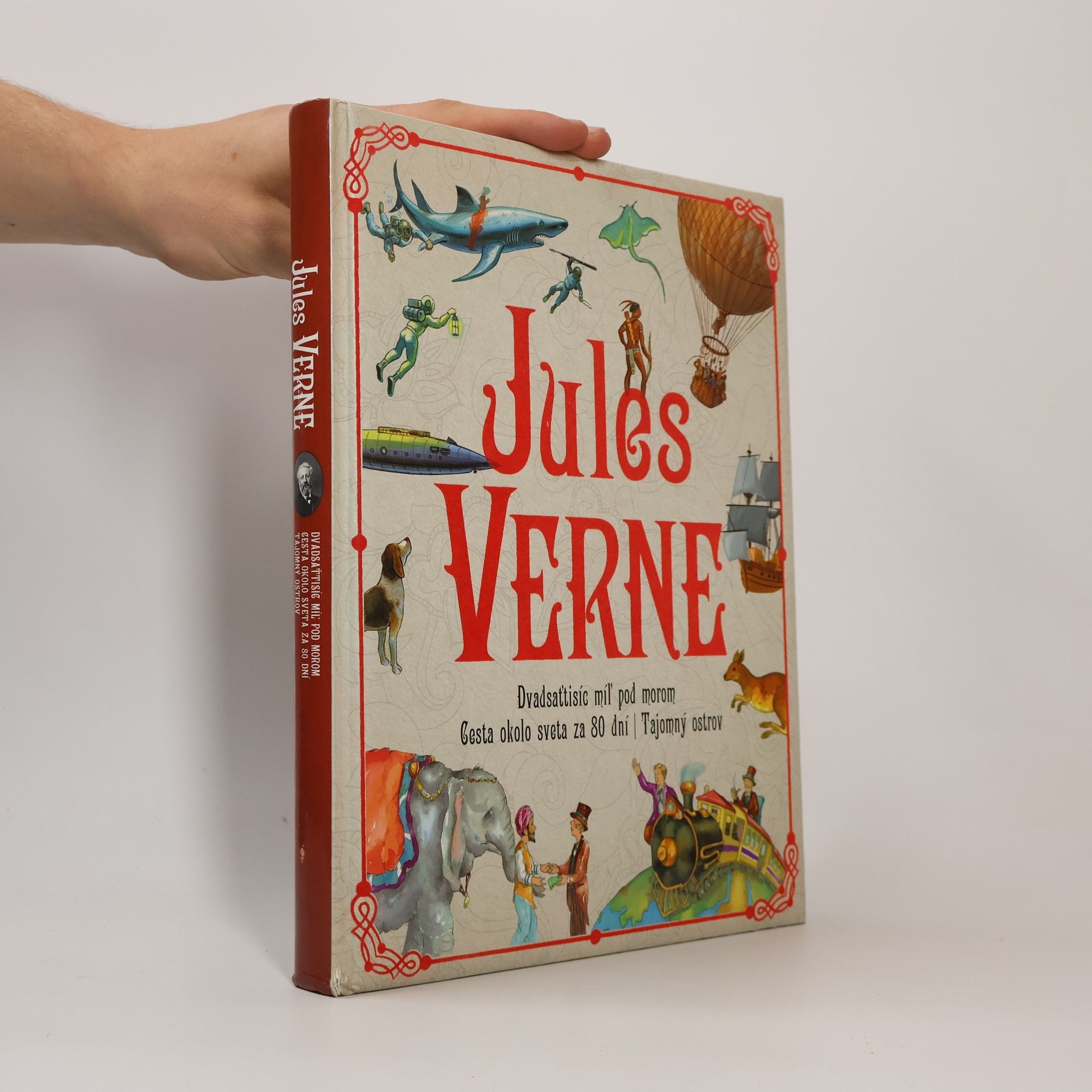 Jules Verne Dvadsaťtisíc míľ pod morom. Cesta okolo sveta za 80 dní - Tajomný ostrov