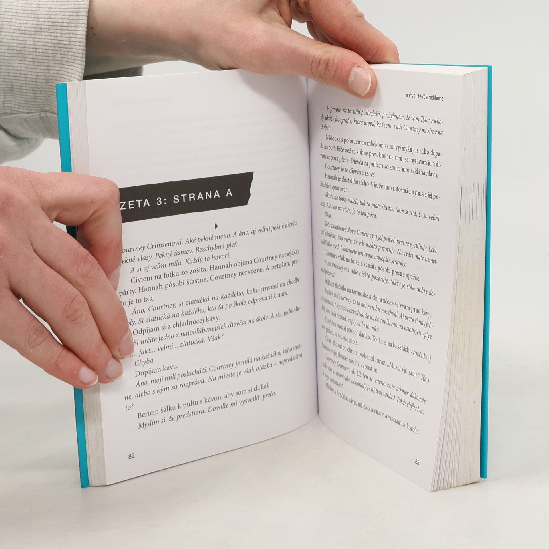 Jay Asher Mŕtve dievča neklame