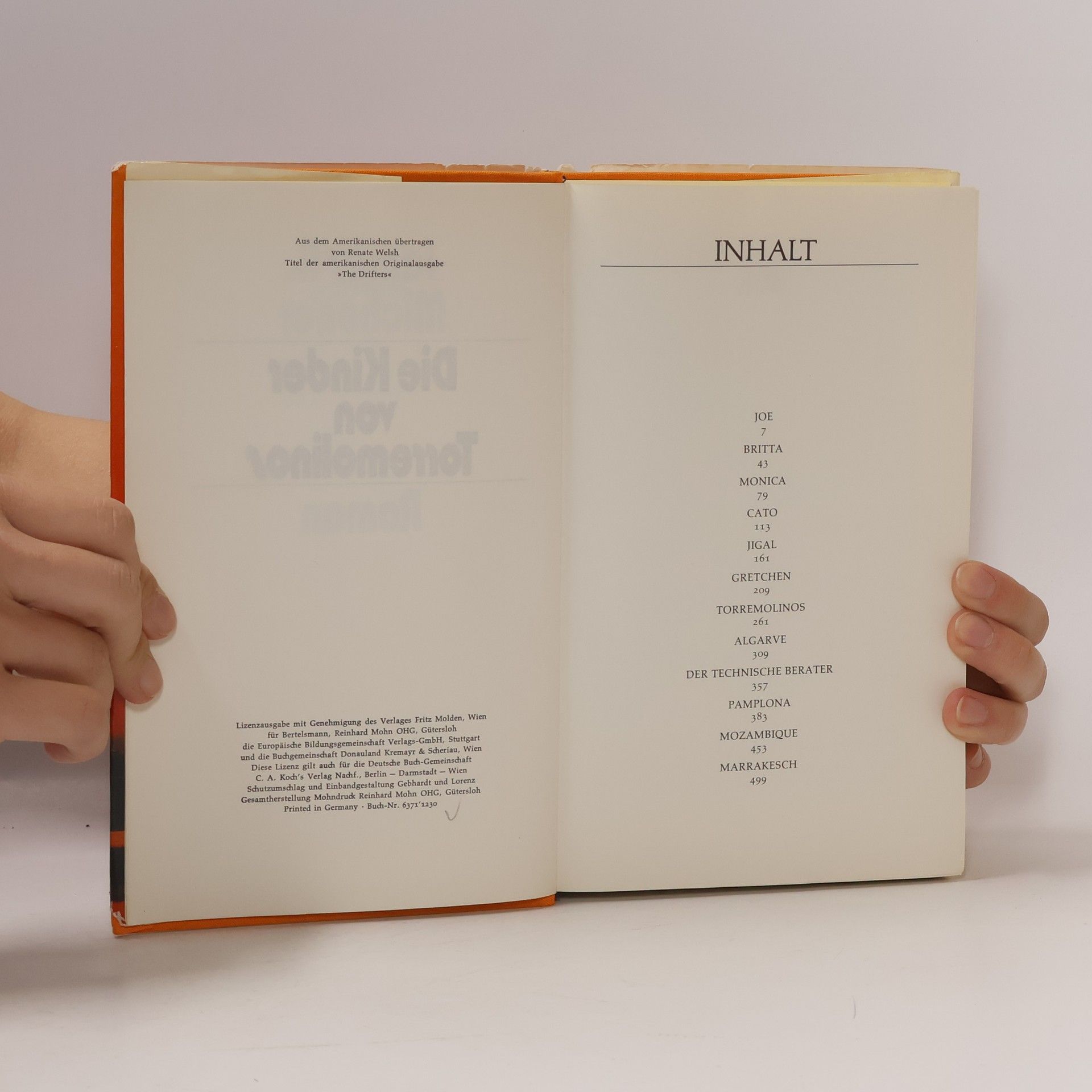 James Albert Michener Die Kinder von Torremolinos