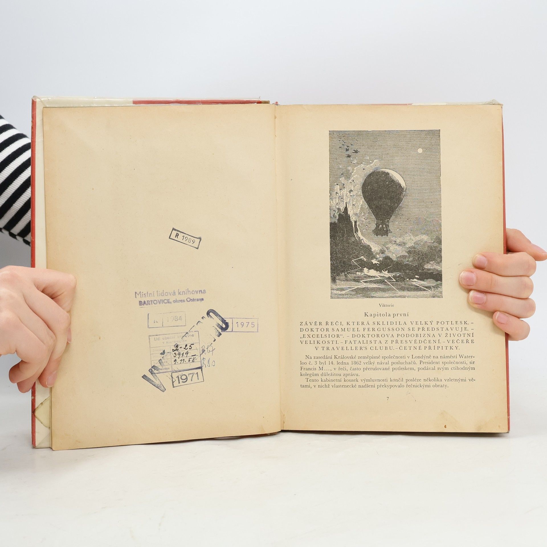 Jules Verne Pět neděl v balóně