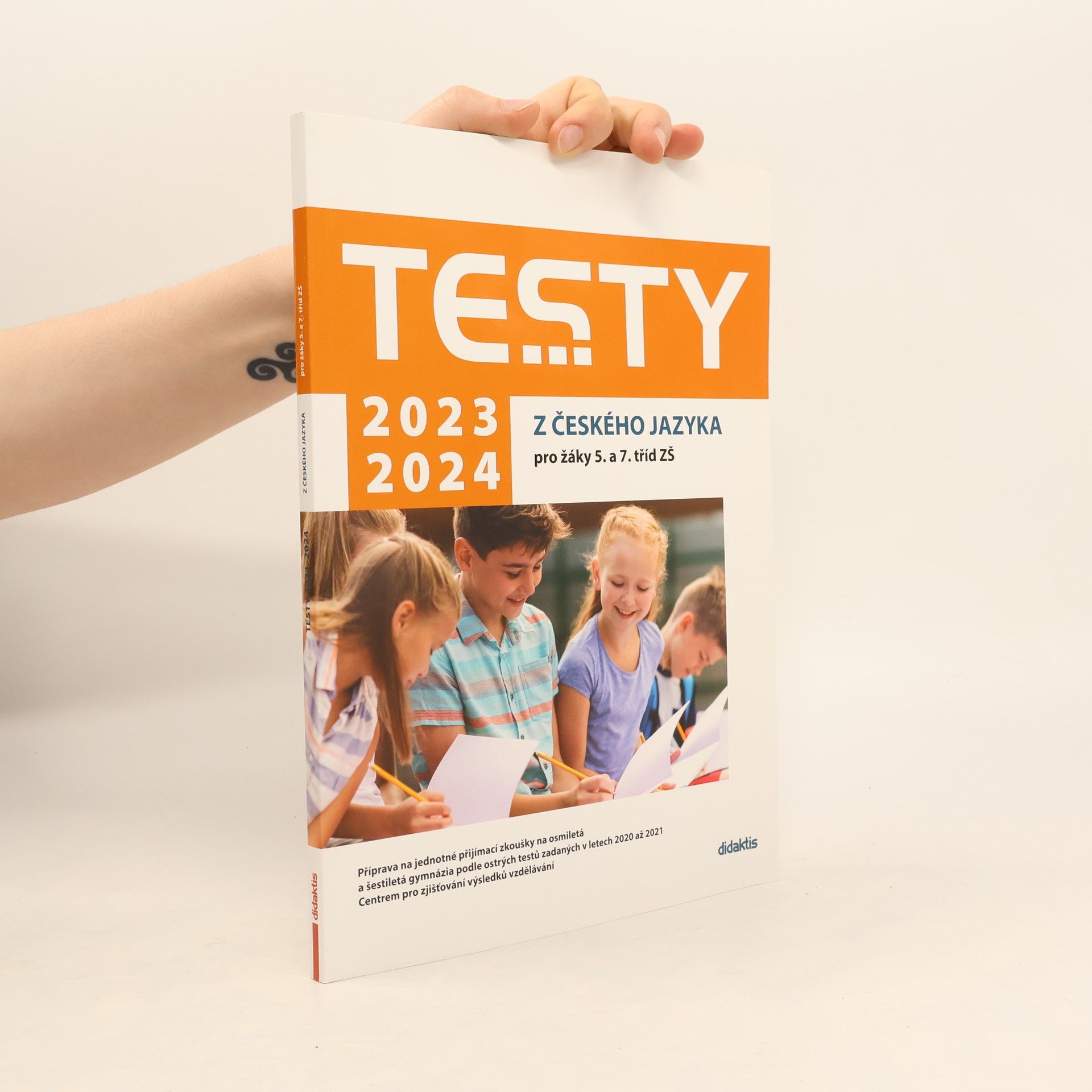 Kolektiv autorů Testy 2023-2024 z českého jazyka pro žáky 5. a 7. tříd ZŠ