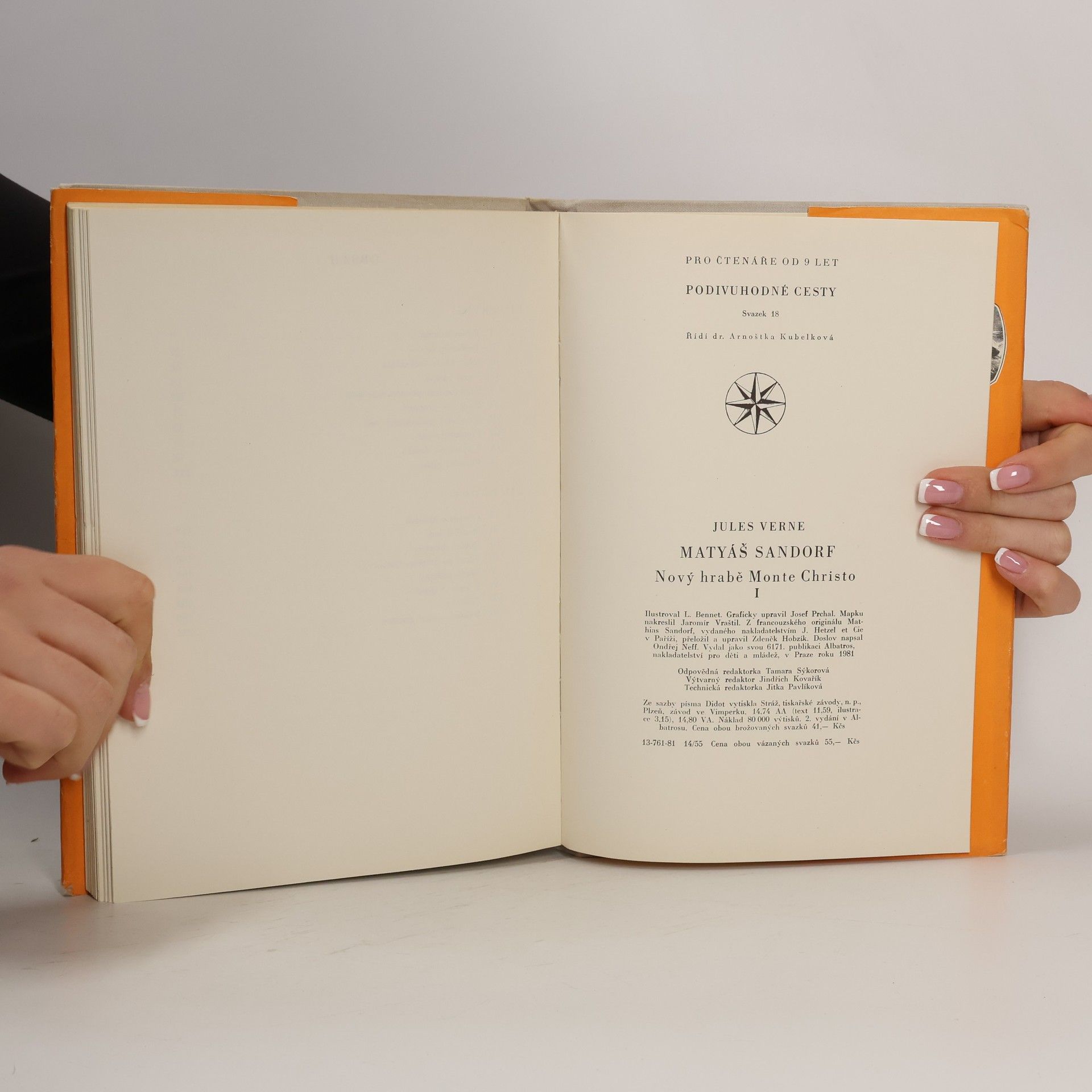 Jules Verne Matyáš Sandorf. Nový hrabě Monte Christo