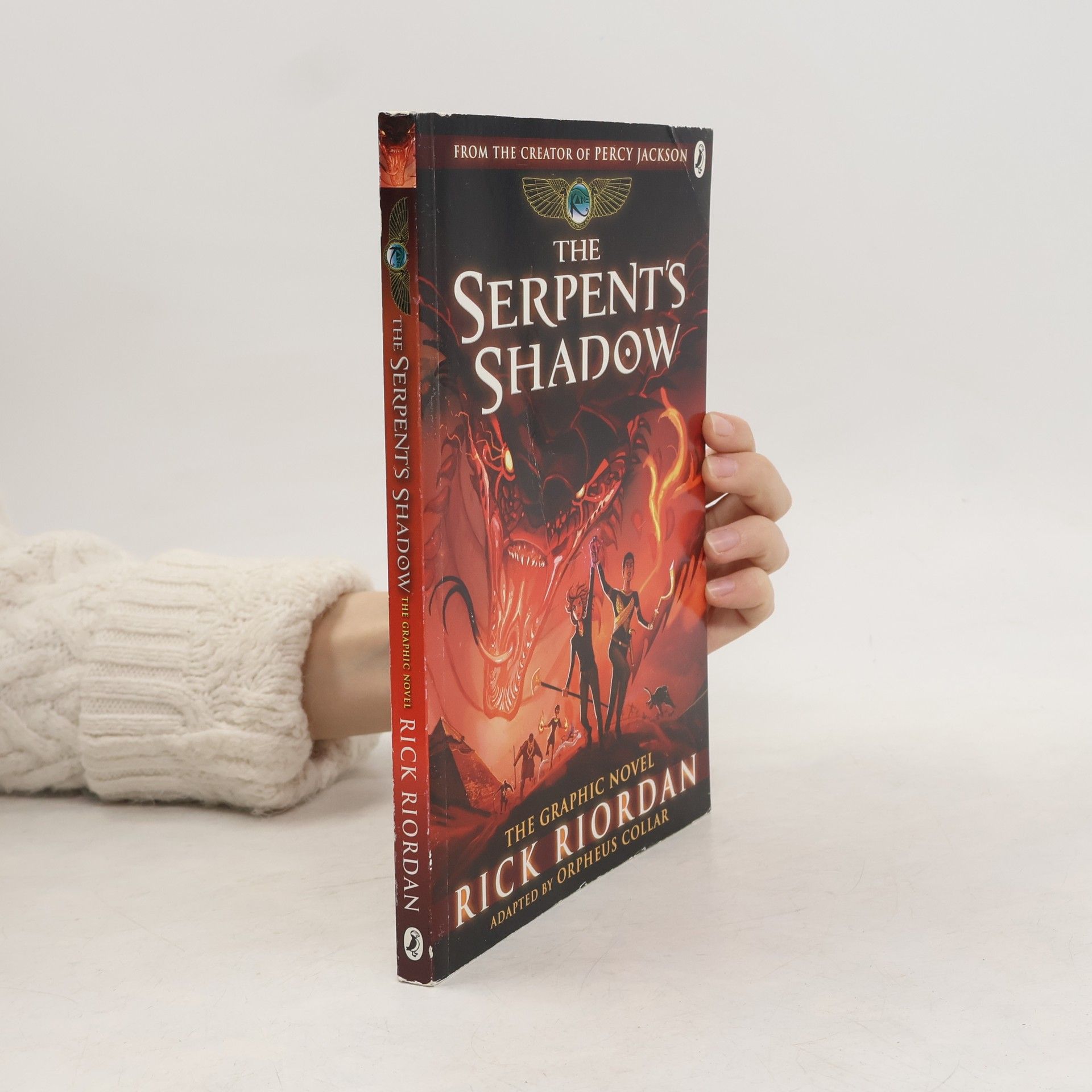 Rick Riordan The Serpent's Shadow: The Graphic Novel (The Kane Chronicles Book 3)