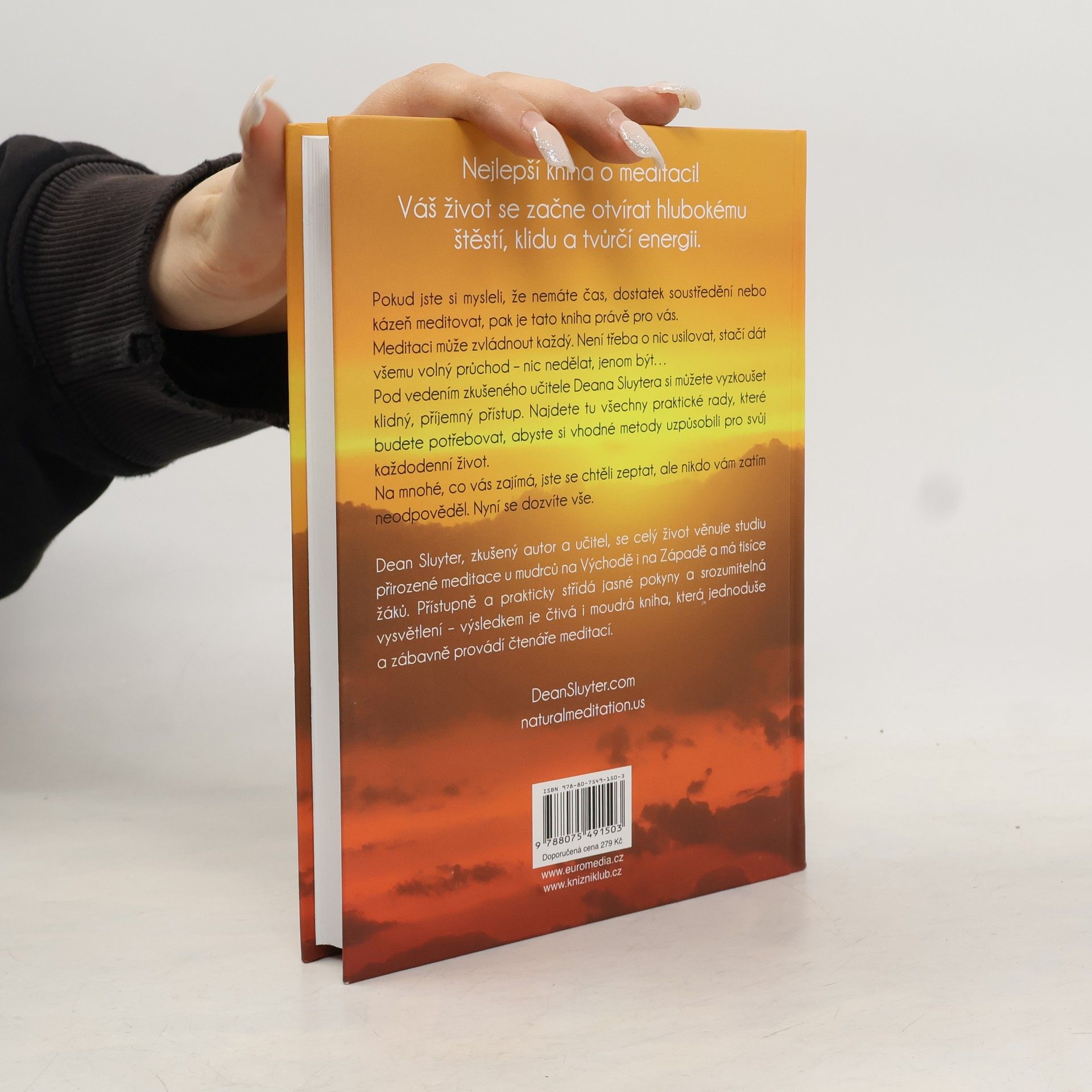 Dean Sluyter Přirozená meditace - Snadno a intuitivně