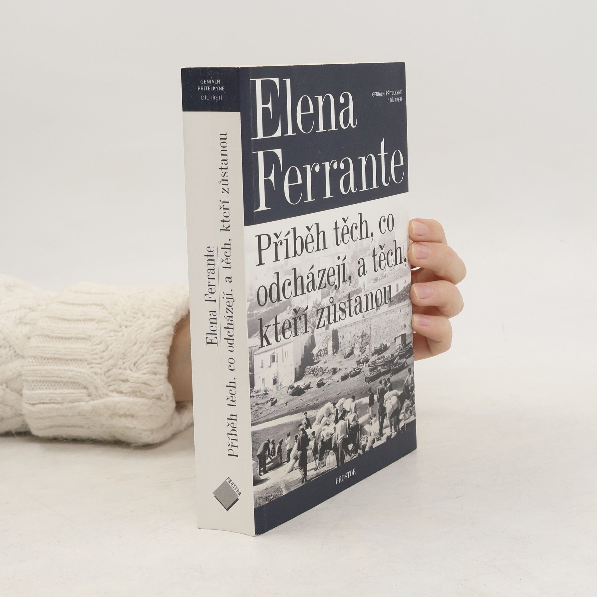 Elena Ferrante Geniální přítelkyně 3. Příběh těch, co odcházejí, a těch, kteří zůstanou