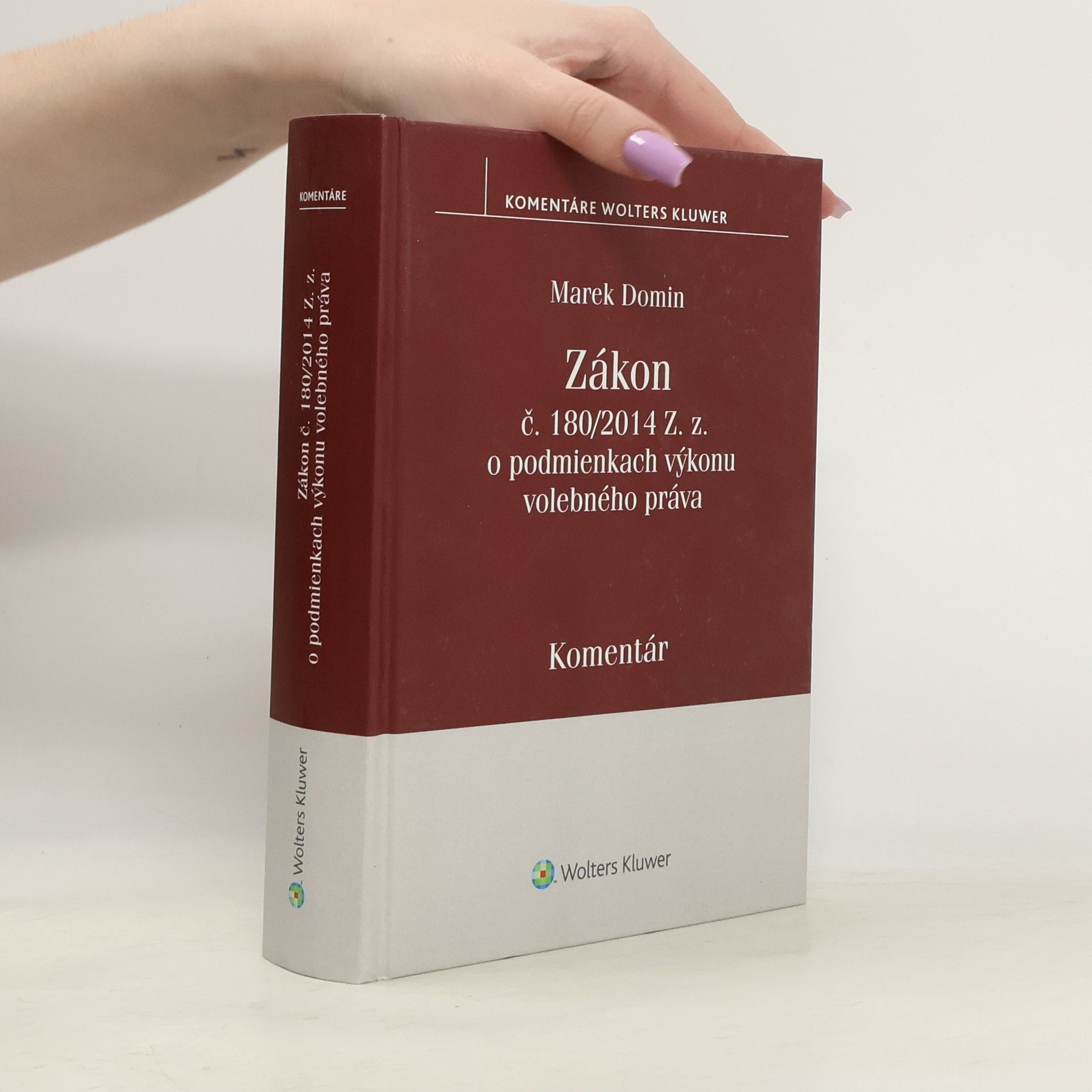 Marek Domin Zákon č. 180/2014 Z.z. o podmienkach výkonu volebného práva