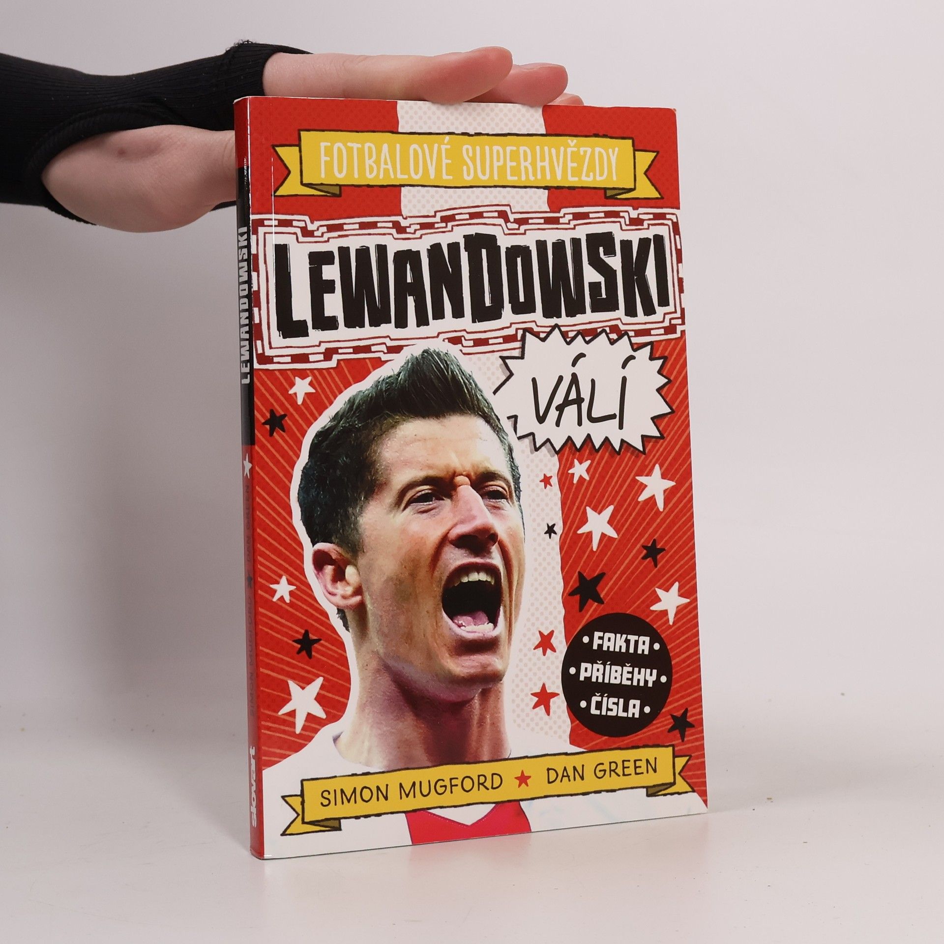 Simon Mugford Fotbalové superhvězdy. Lewandowski válí