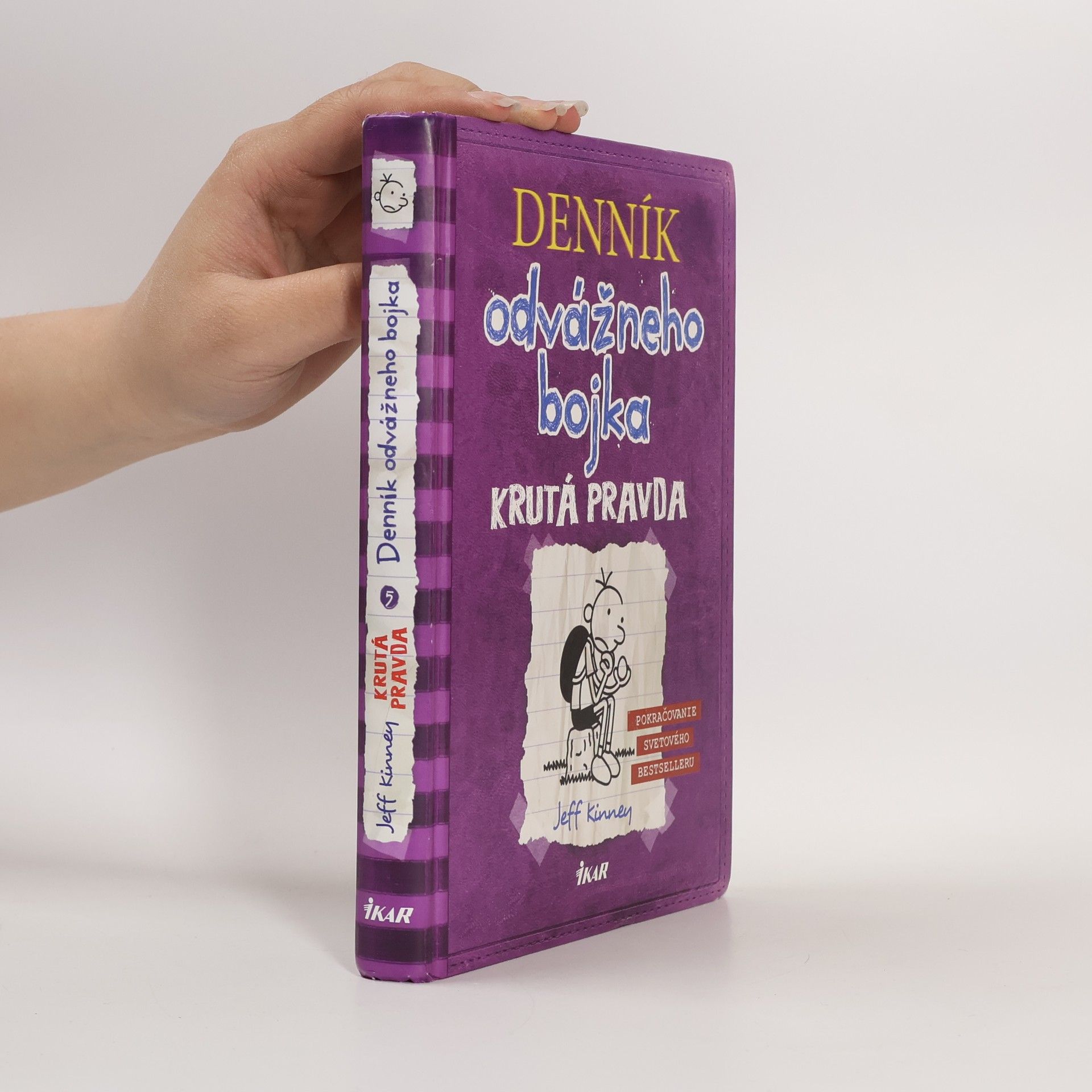 Jeff Kinney Denník odvážneho bojka 5. Krutá pravda