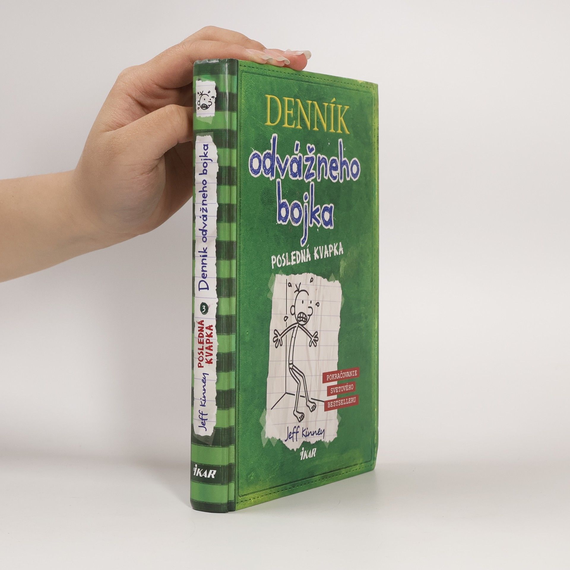 Jeff Kinney Denník odvážného bojka - Posledná kvapka