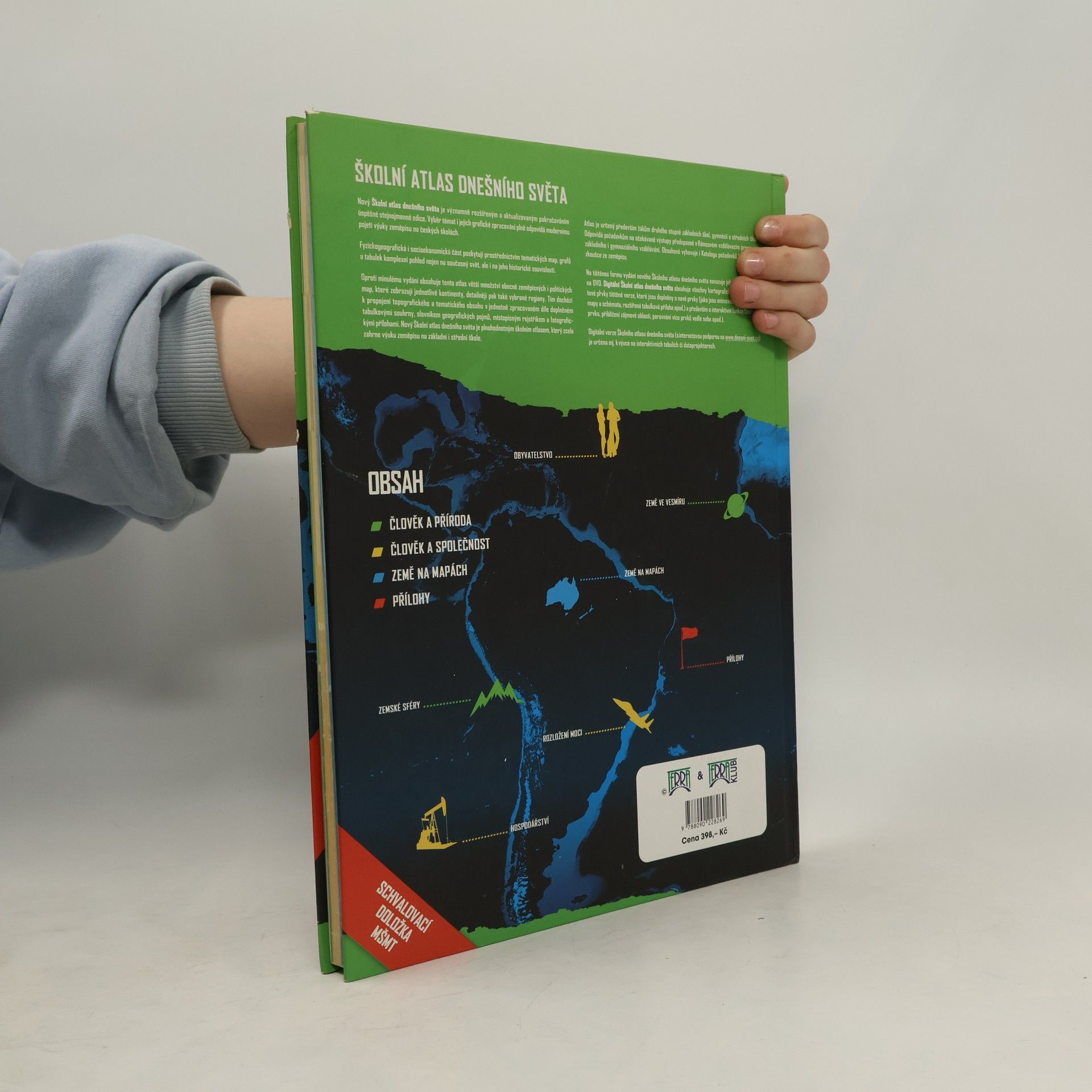 Martin Hanus Školní atlas dnešního světa